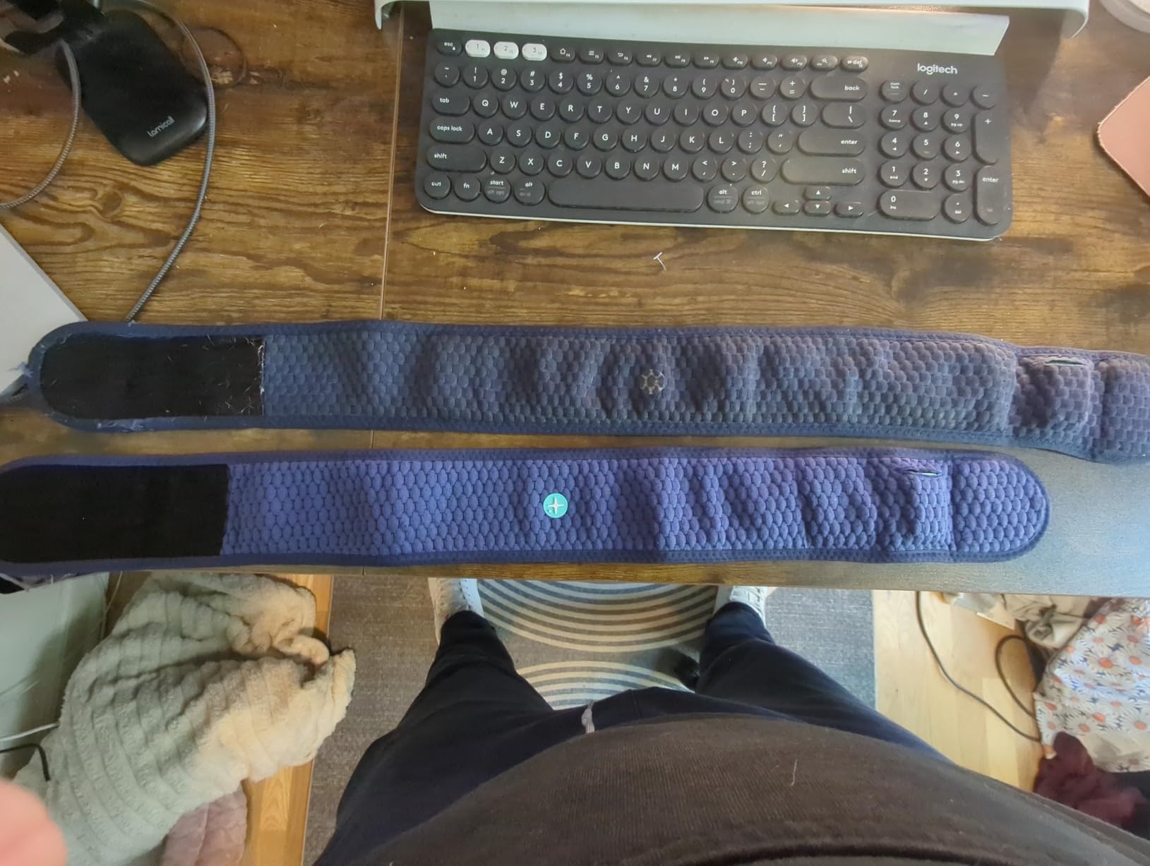 Hoom HoomBand | Bluetooth Sleep Headphones | Headband for Sleep, Travel, Meditation | Free Access to Hypnotic Stories and Sounds created by Sleep Experts | Charging Cable Included customer photo 2