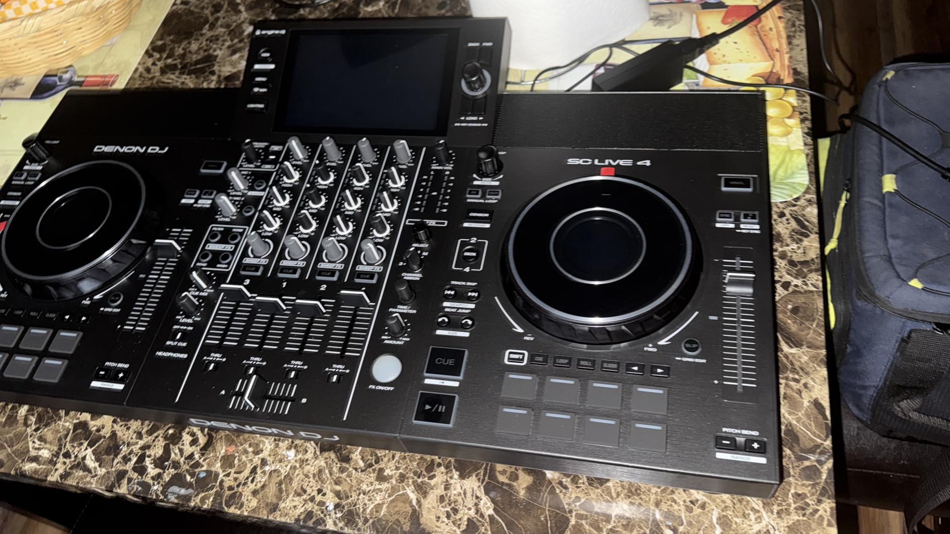 Denon DJ SC LIVE 4 Standalone DJ Controller with Stem Separation on 4-Decks, Wi-Fi Streaming, Build-in Speakers, Serato DJ and Virtual DJ Compatible customer photo 7