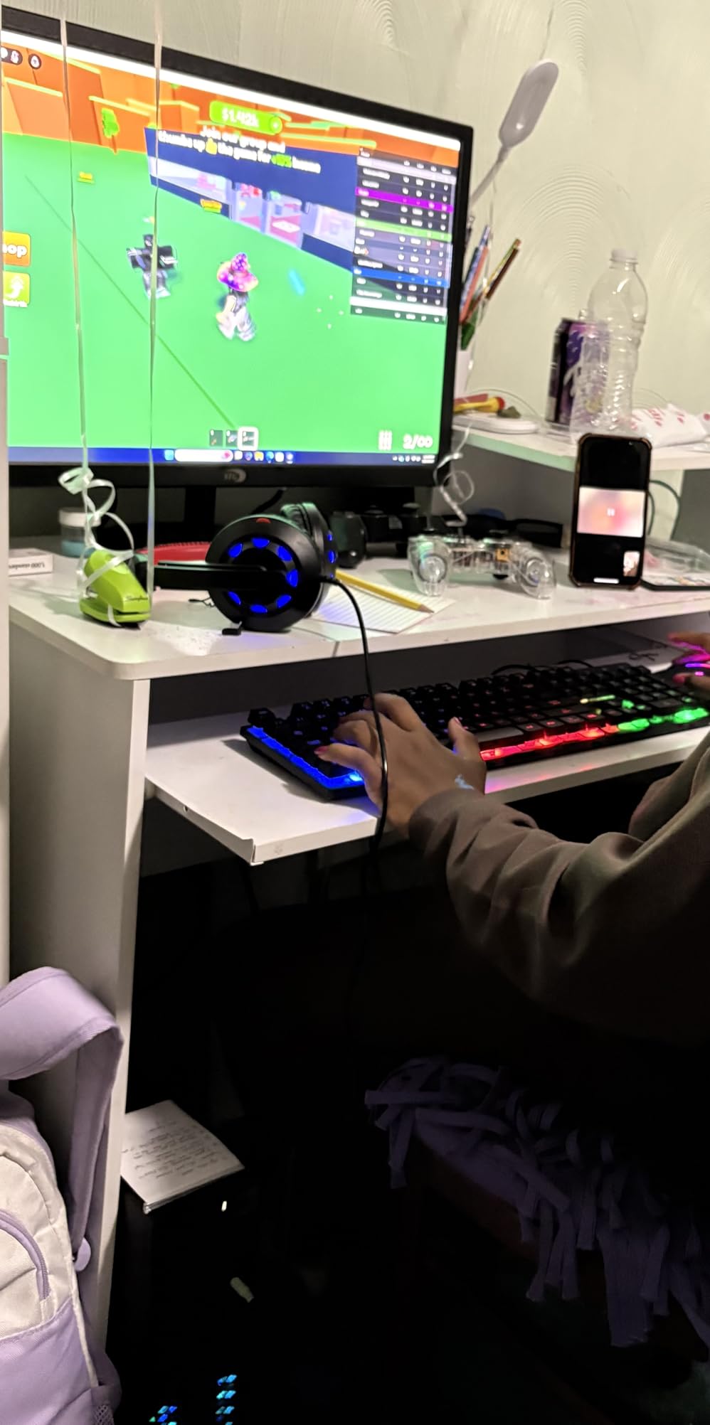 Dell Optiplex Small Desktop Computer (SFF) PC | Quad Core Intel i5 (3.2GHz) | 16GB DDR3 RAM | 512GB SSD | 24 Inch Monitor | RGB Gaming Keyboard & Mouse, Headset | Windows 11 Pro (Renewed) customer photo 2