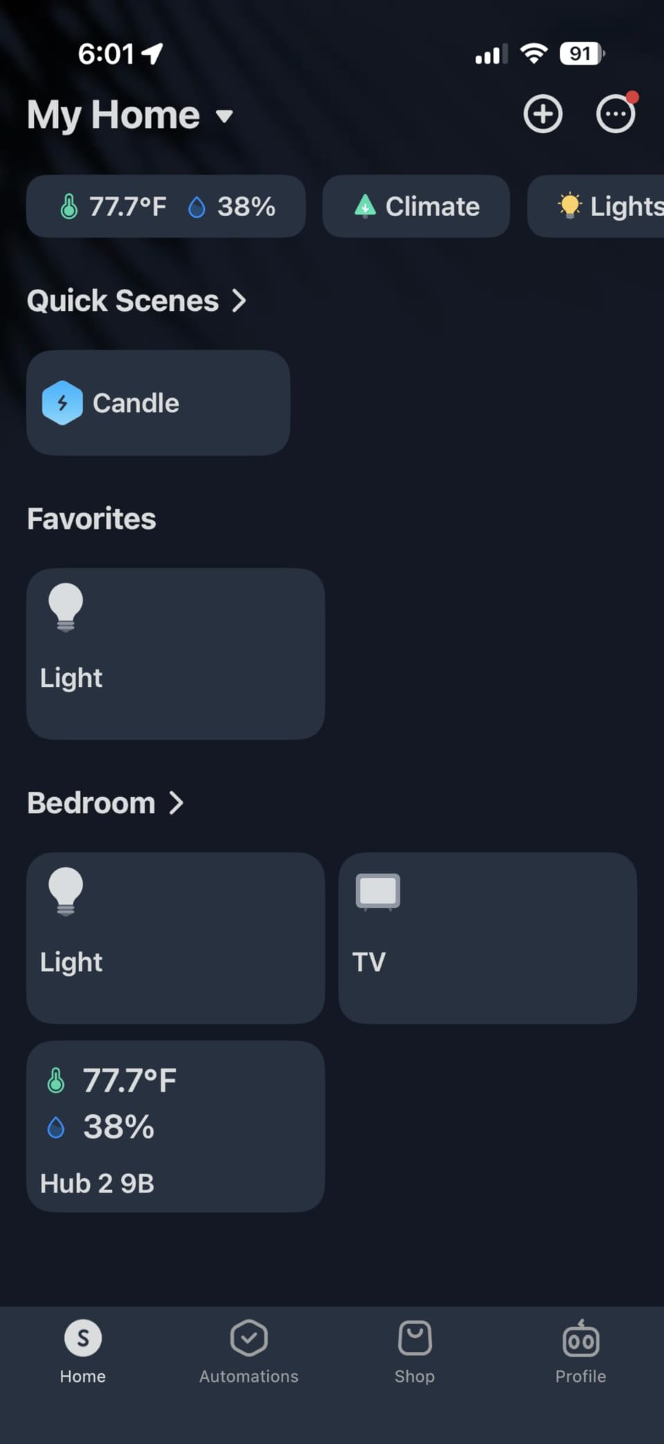 SwitchBot Hub 2 (2nd Gen), work as a WiFi Thermometer Hygrometer, IR Remote Control, Smart Remote and Light Sensor, Link SwitchBot to Wi-Fi (Support 2.4GHz), Compatible with Alexa&Google Assistant customer photo 2