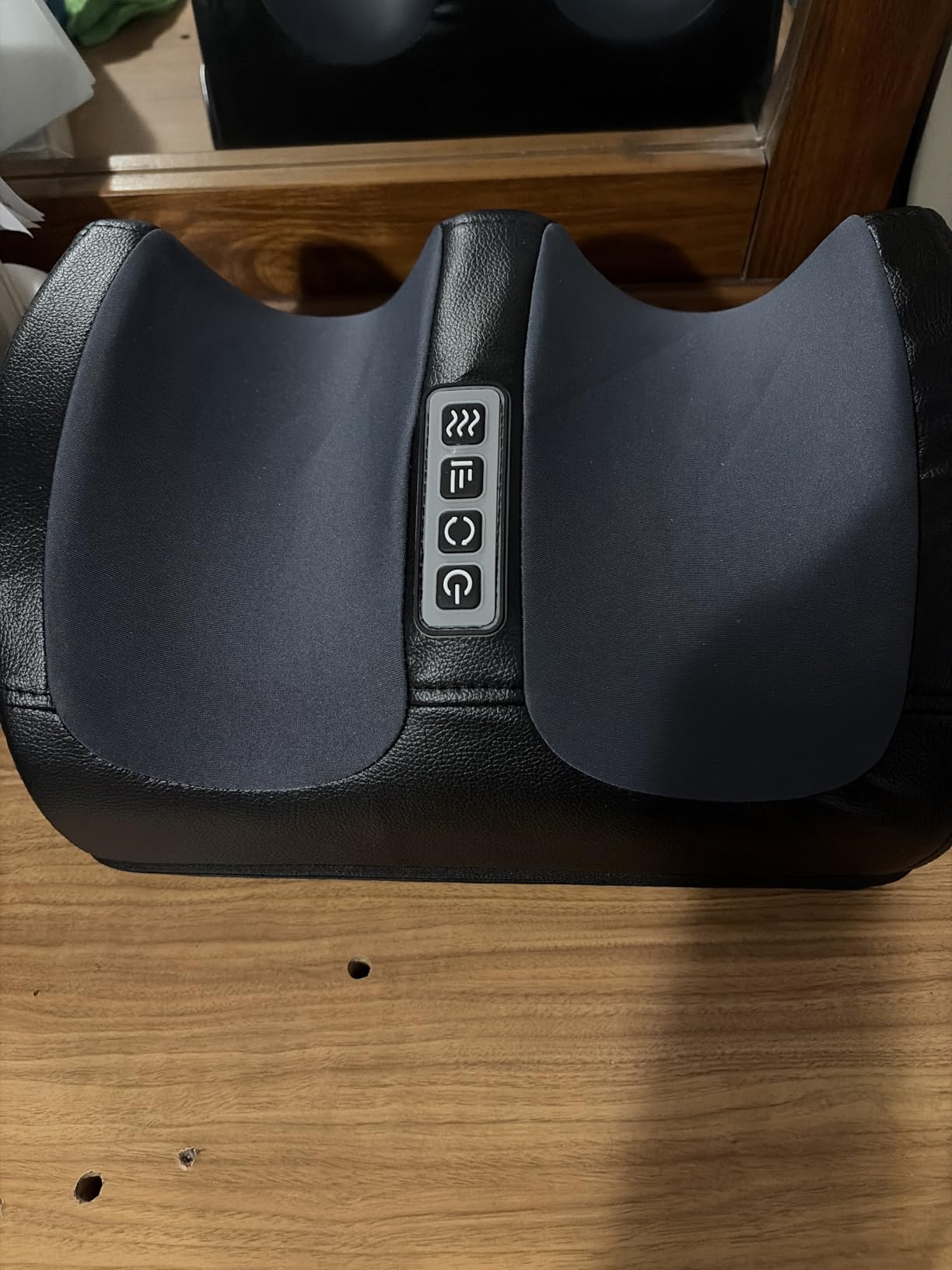 LINGTENG Shiatsu Foot Massager with Heat, FSA Eligible HSA Foot Massager for Foot Massage and Calf Massage, Foot and Calf Massager with Roller, Gifts for Mom & Dad, Valentines Day Gifts customer photo 2