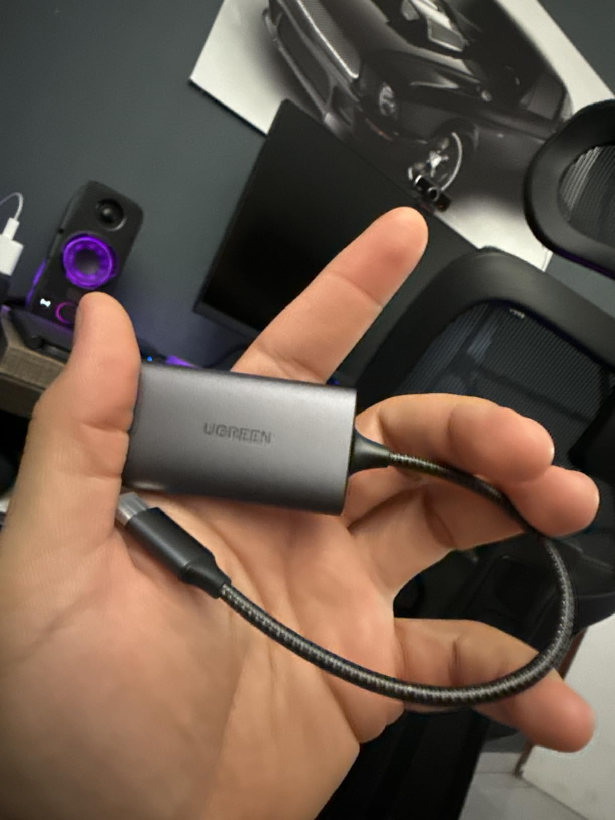 UGREEN USB C SD 4.0 Card Reader, UHS-II Micro SD Card Reader Memory Card Reader Fast for SD Micro SD SDXC SDHC UHS-II & UHS-I Cards for iPhone 16/15 Pro Max MacBook Laptop Tablet Smartphone Android customer photo 1