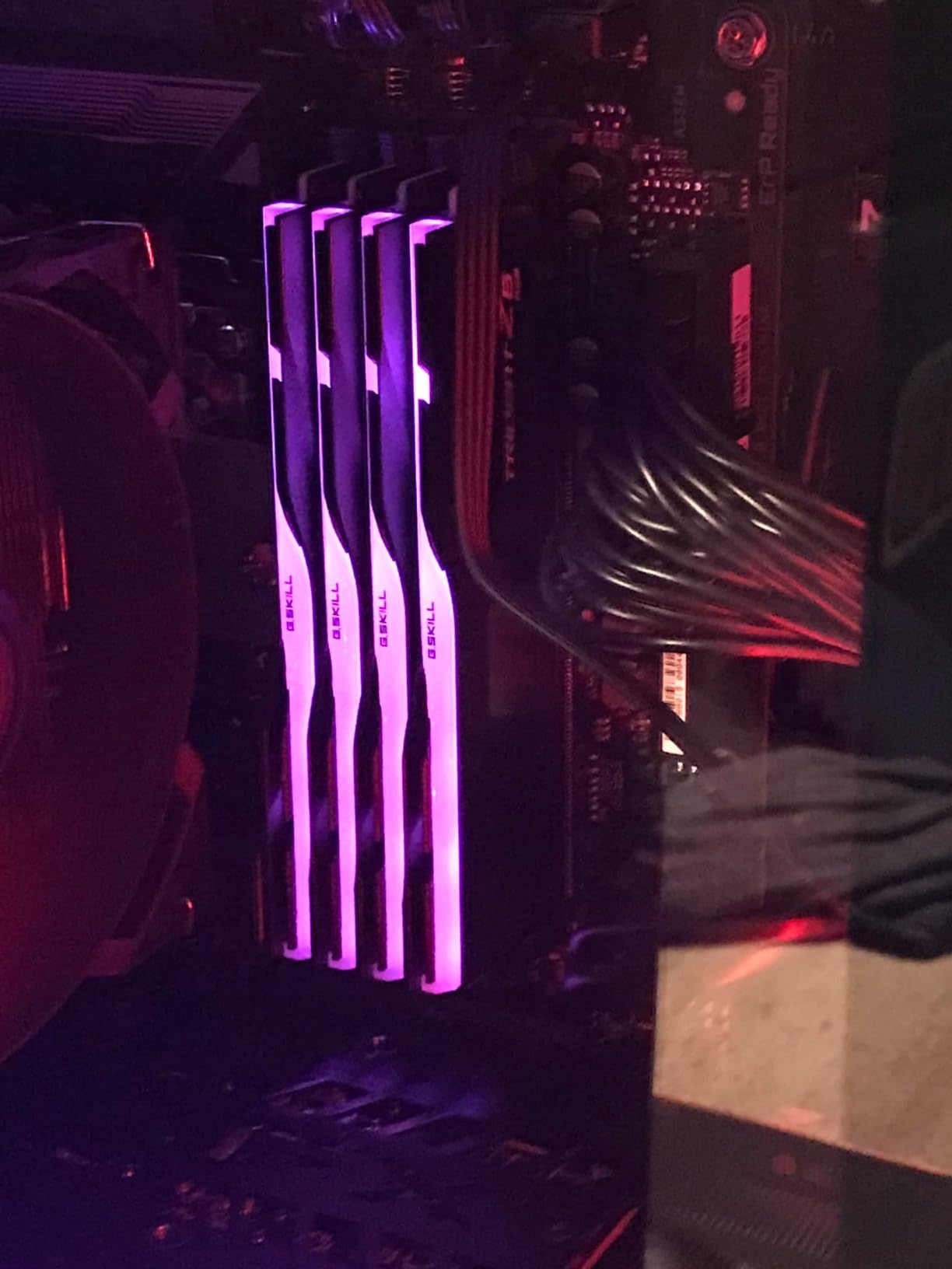 G.SKILL Trident Z5 RGB Series DDR5 RAM (Intel XMP 3.0) 32GB (2x16GB) 7200MT/s CL34-45-45-115 1.40V Desktop Computer Memory - Matte Black customer photo 1