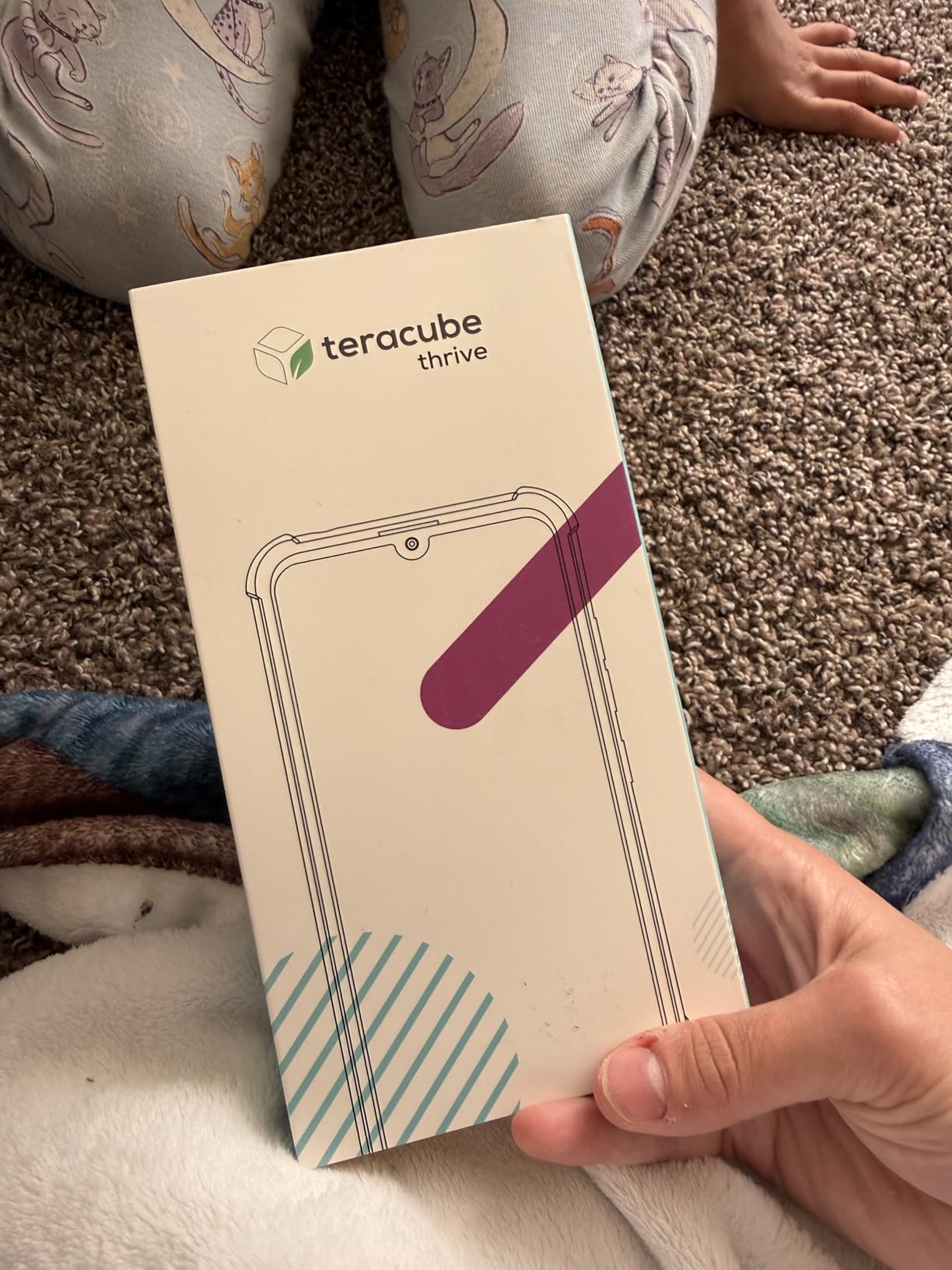 Teracube Thrive Kids Smart Phone - Safe Android Phone for Kids & Teens with Parental Controls, Block/Limit Social Media and Internet, GPS, Talk & Text, Spam Blocker (Monthly Plan Required) customer photo 2