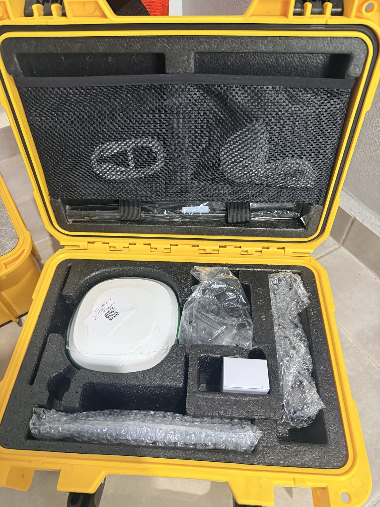 SMA26 Plus GNSS Receiver Base&Rover RTK GPS Land Survey Equipment with Permanent Survey Software, 1cm Accuracy, PPP/UHF Radio/BT Connectivity, IP67 Waterproof Ideal for Construction and Mapping customer photo 1