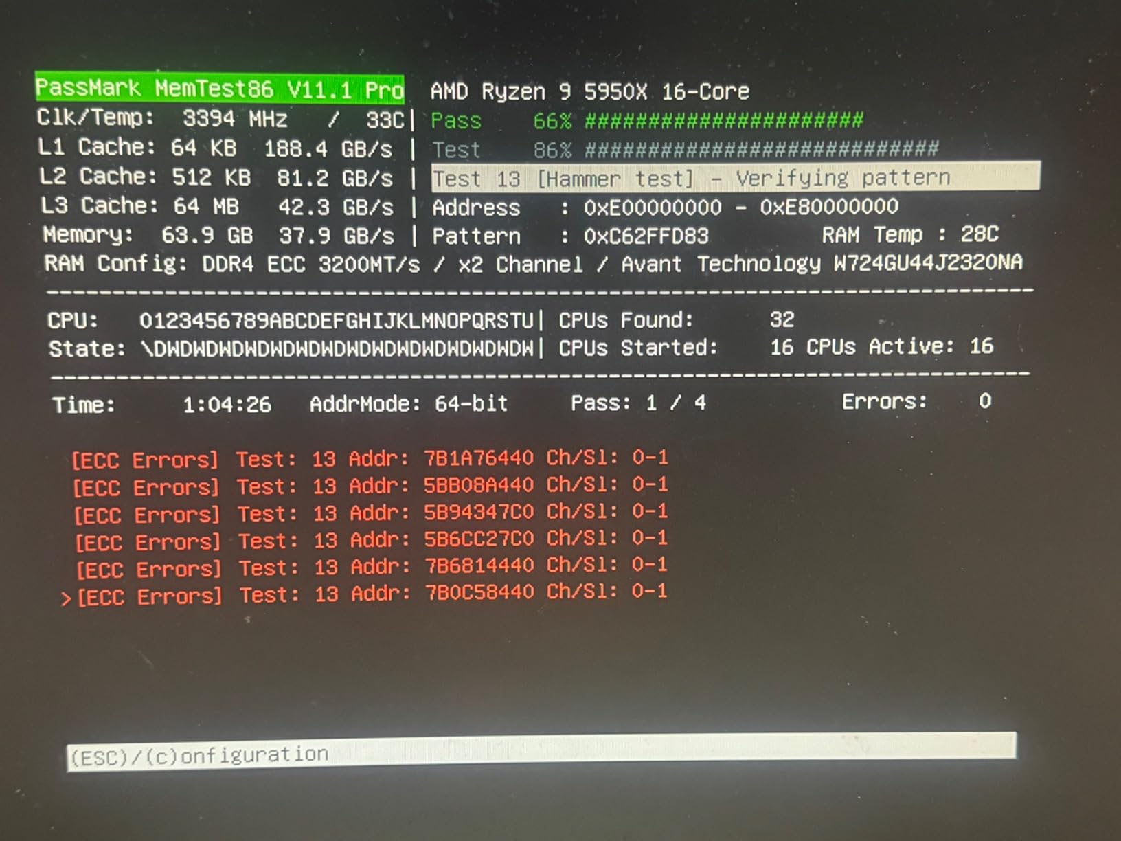 A-Tech Server 32GB Kit (2x16GB) DDR4 3200MHz PC4-25600 ECC UDIMM 2Rx8 Dual Rank 1.2V ECC Unbuffered DIMM 288-Pin Server & Workstation RAM Memory Upgrade Modules customer photo 2