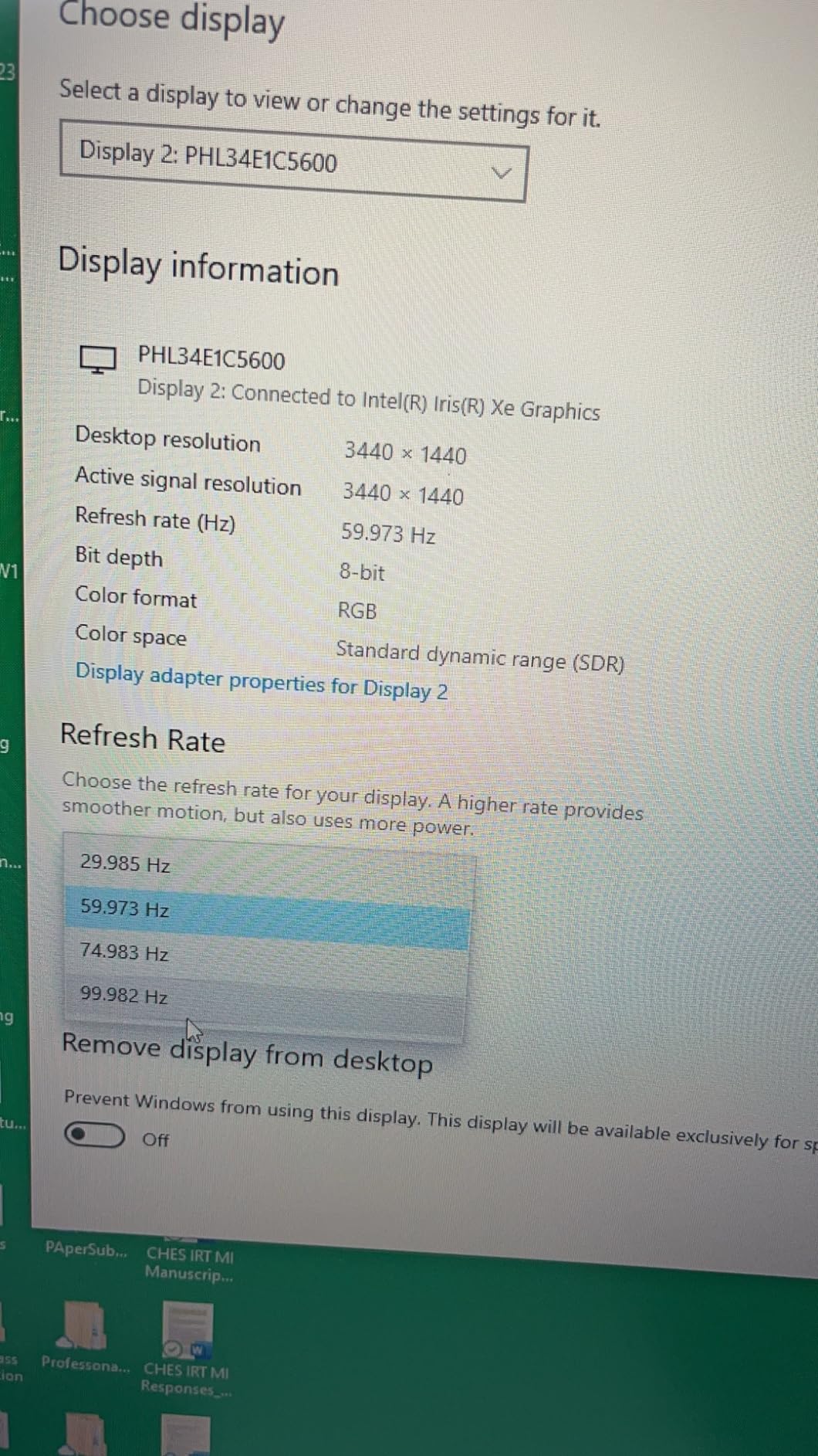 Philips 34E1C5600HE 34