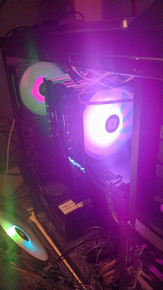 Thermalright PS120SE ARGB CPU Air Cooler, 7 Heat Pipes CPU Cooler,Dual 120mm TL-C12B-S V2 PWM Fan, AGHP 4.0 Technology, S-FDB Bearing, for AMD AM4 AM5/Intel 1700/1150/1151/1200, PC Cooler customer photo 2