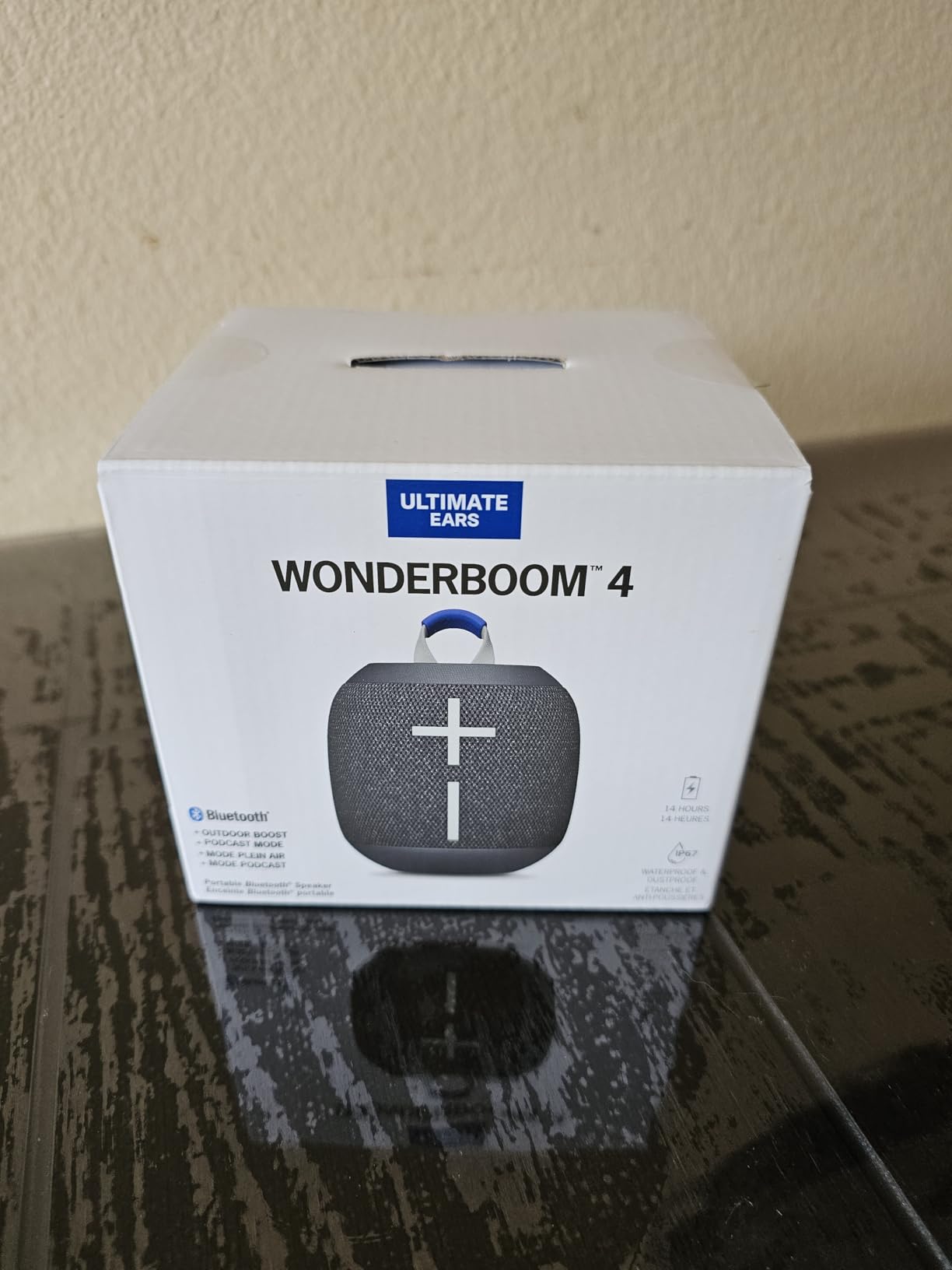 Ultimate Ears WONDERBOOM 4 Portable Waterproof Bluetooth Speaker with Big Bass and 360-Degree Sound, Dustproof Floating Speaker with 131ft (40m) Range customer photo 1