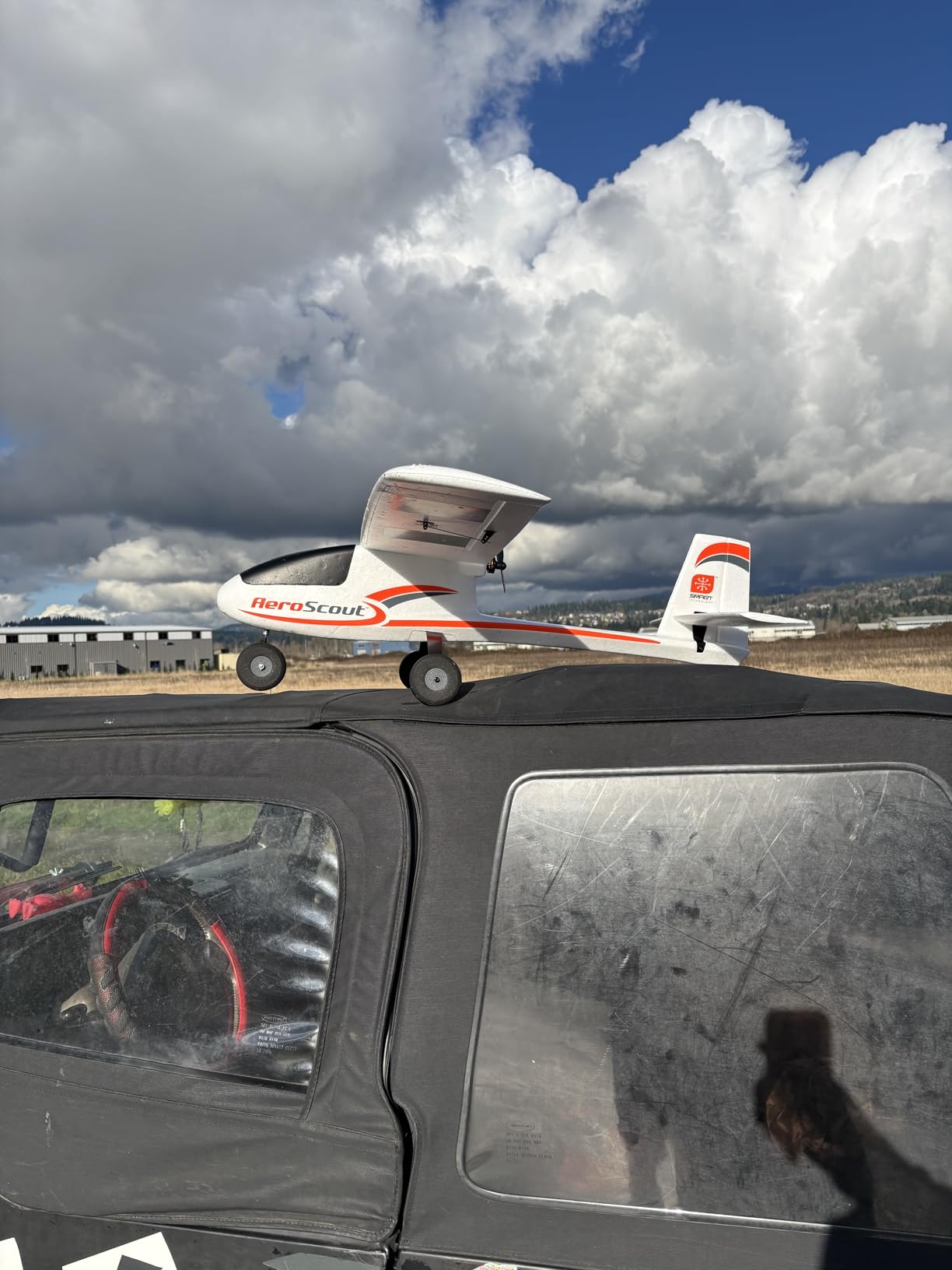 HobbyZone RC Airplane AeroScout S 2 1.1m RTF Basic (Battery and Charger Not Included) with Safe Technology, HBZ380001, Airplanes (RTF), Trainers customer photo 1