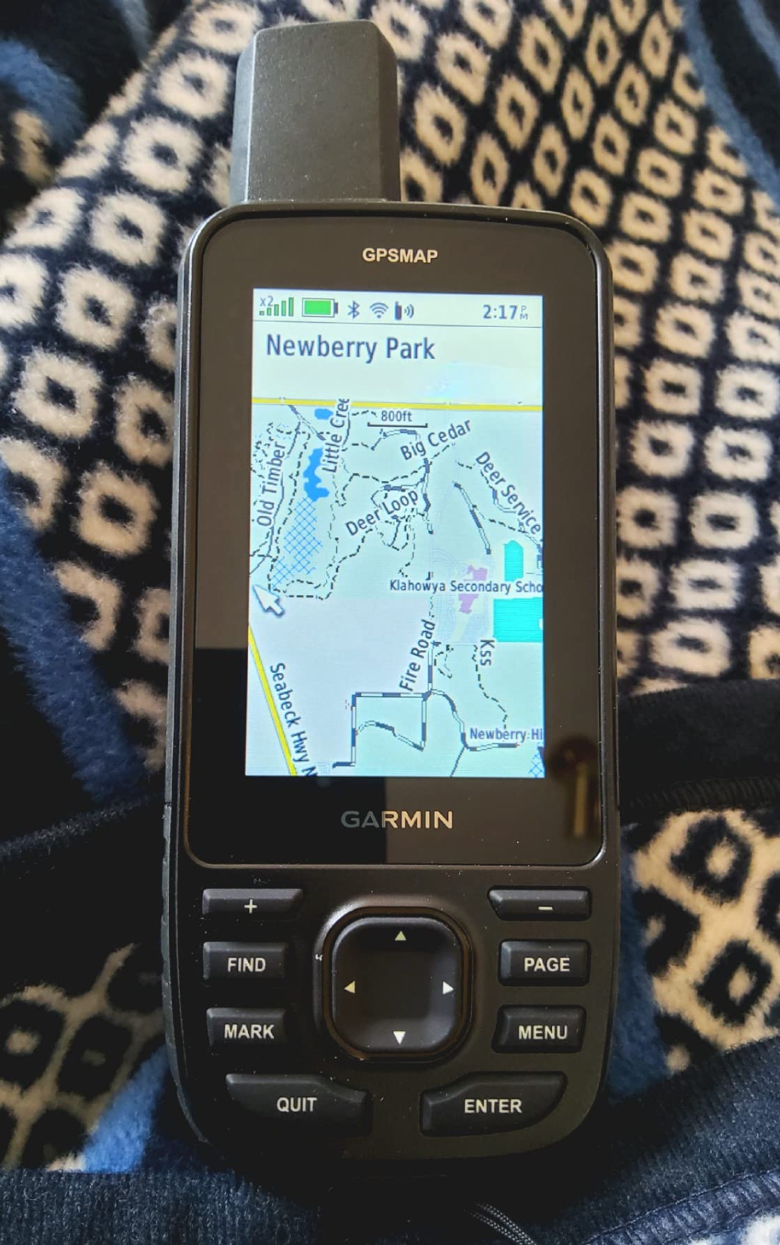 Garmin GPSMAP 67i Rugged GPS Handheld with inReach Satellite Technology, Two-Way Messaging, Interactive SOS, Mapping customer photo 1