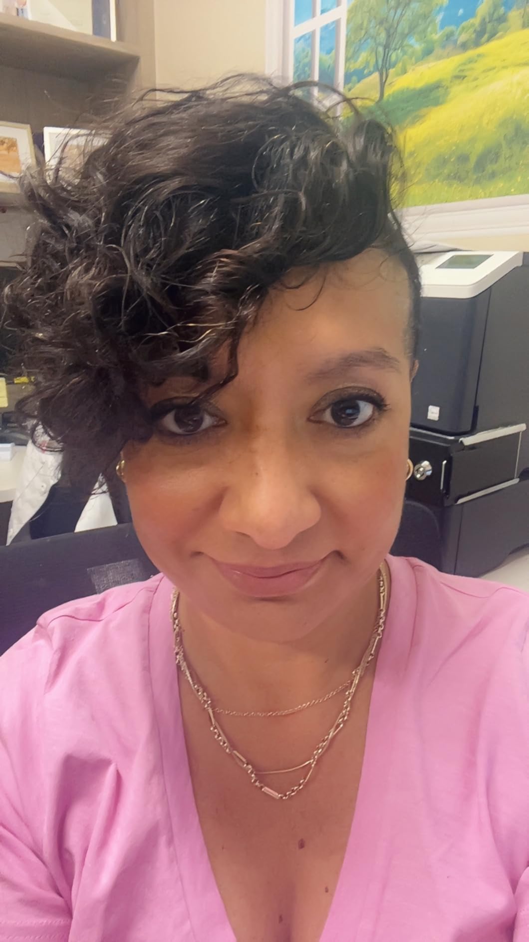 Andis 12660 Professional Master Corded/Cordless Hair Clipper, Adjustable Carbon Steel Blade Hair Clipper for Close Cutting, Silver customer photo 1