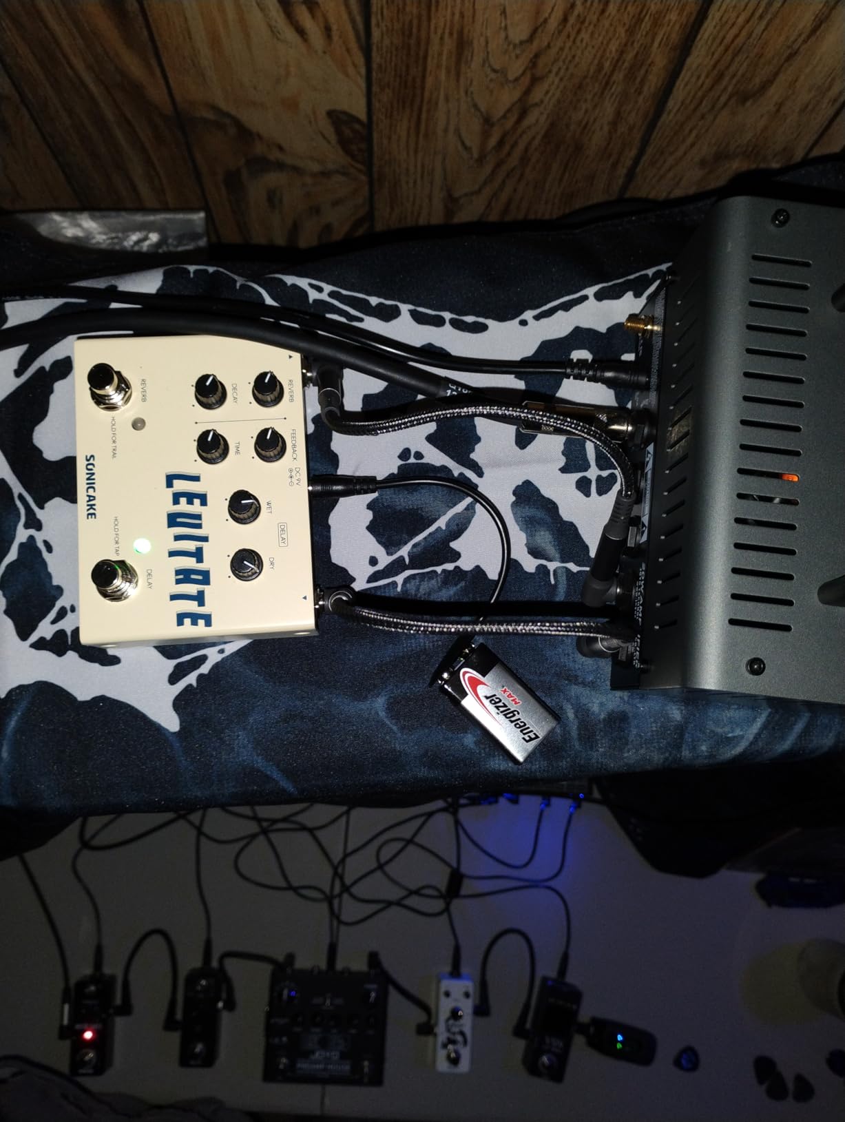 SONICAKE Delay Reverb 2 in 1 Guitar Effects Pedal Digital Levitate customer photo 1