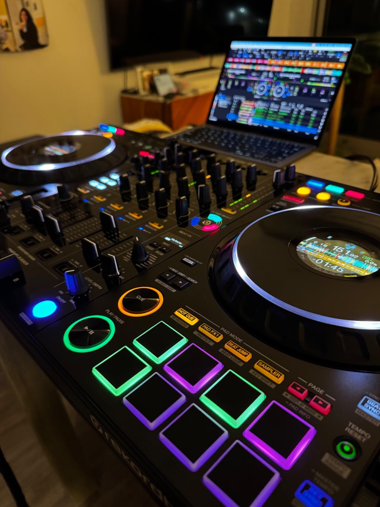 Pioneer DJ DDJ-FLX10 Limited Edition 4-channel DJ Controller for Rekordbox & Serato customer photo 2