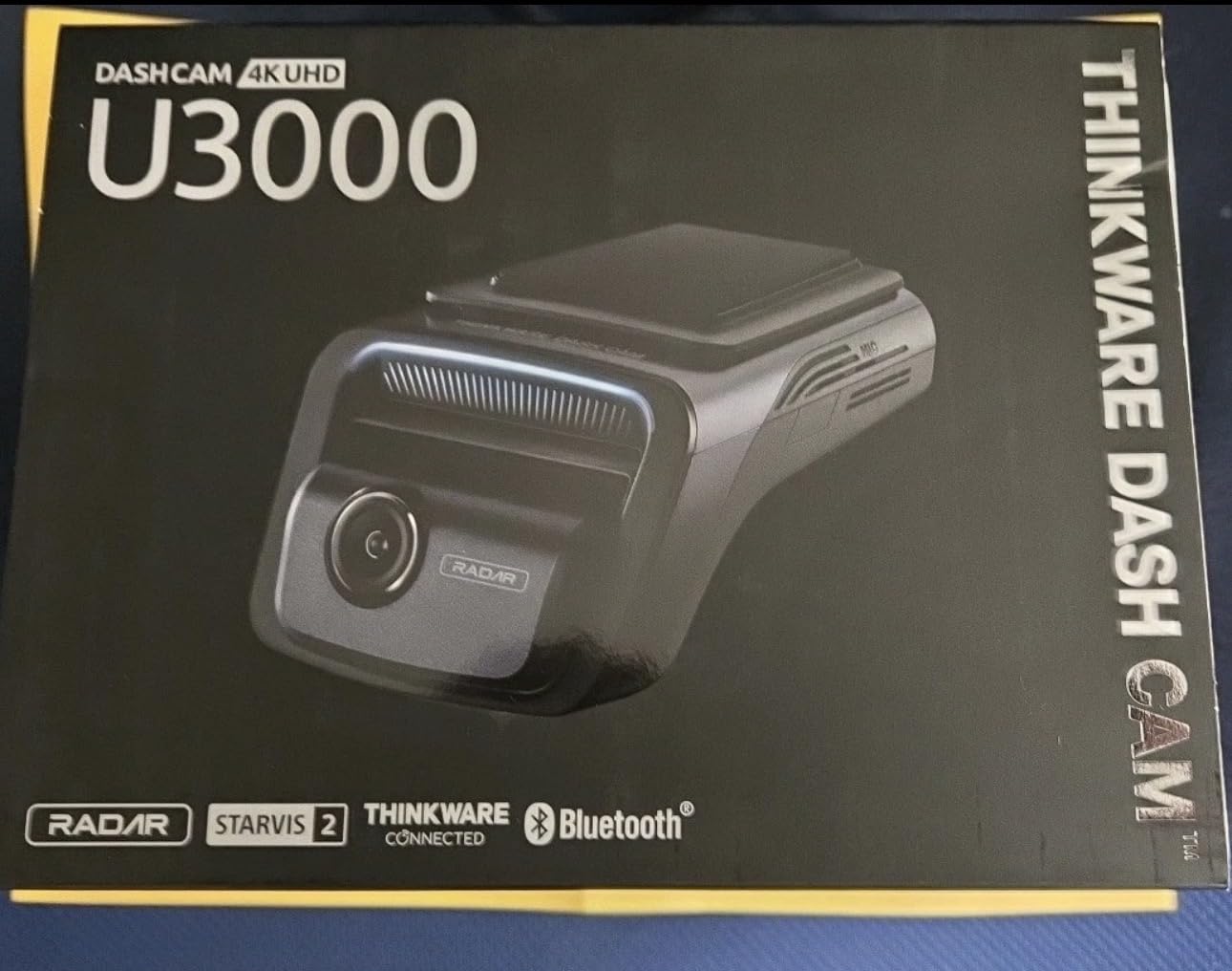 Thinkware U3000 4K Front Dash Cam with Sony STARVIS 2 Sensor, Built-in Radar Parking Mode, Super Night Vision 4.0, Dual-Band Wi-Fi, GPS, HDR, ADAS, Bluetooth, Supports Up to 512GB microSD customer photo 1