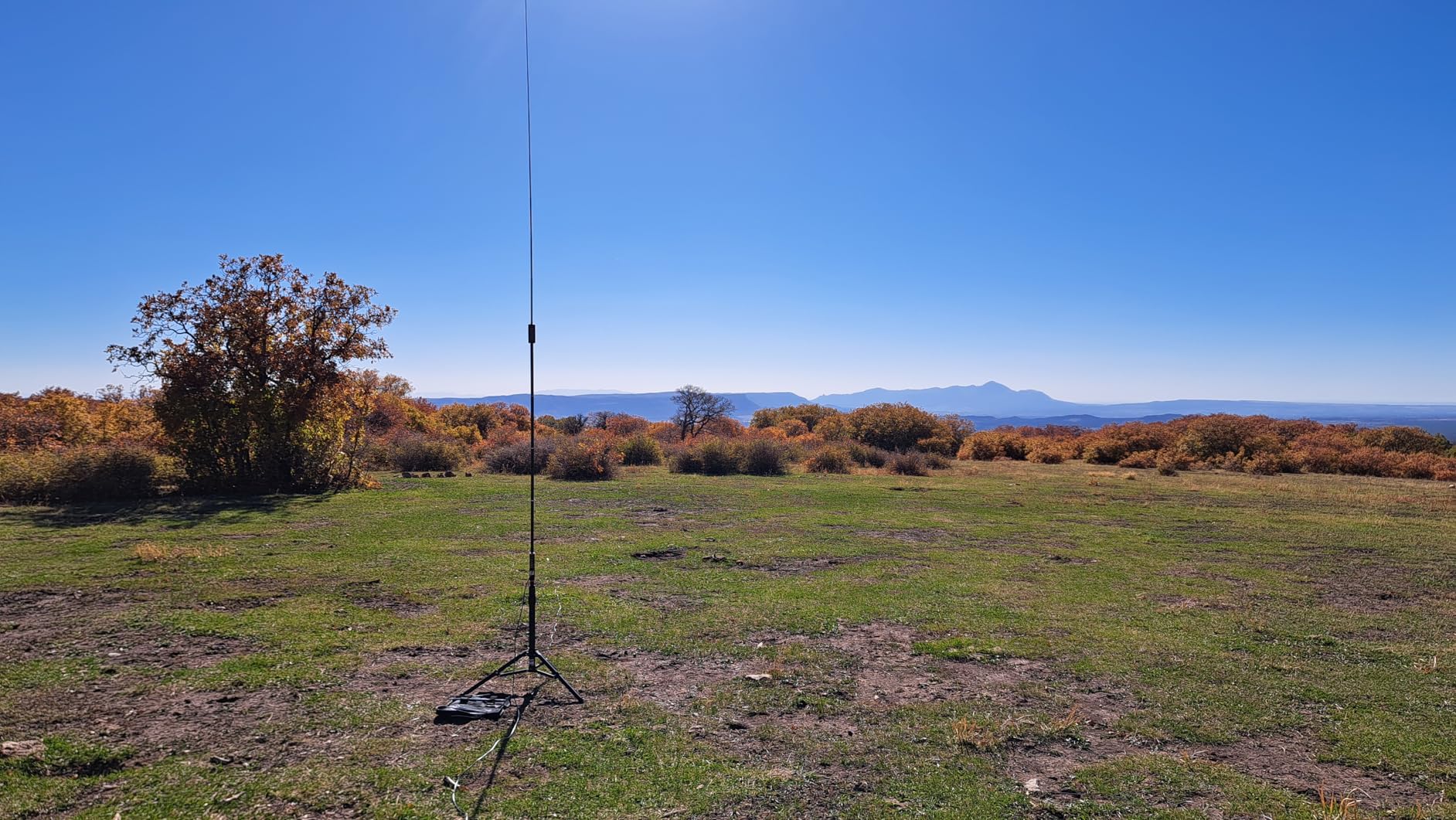 JPC-12 HF Antennas for Ham Radio 7-50MHz All Band HF Vertical Antenna with Low SWR 40m-6m 8 Bands Easy Setup for POTA/Field Day for Outdoor 4.1 Meter(13.5Ft) customer photo 1