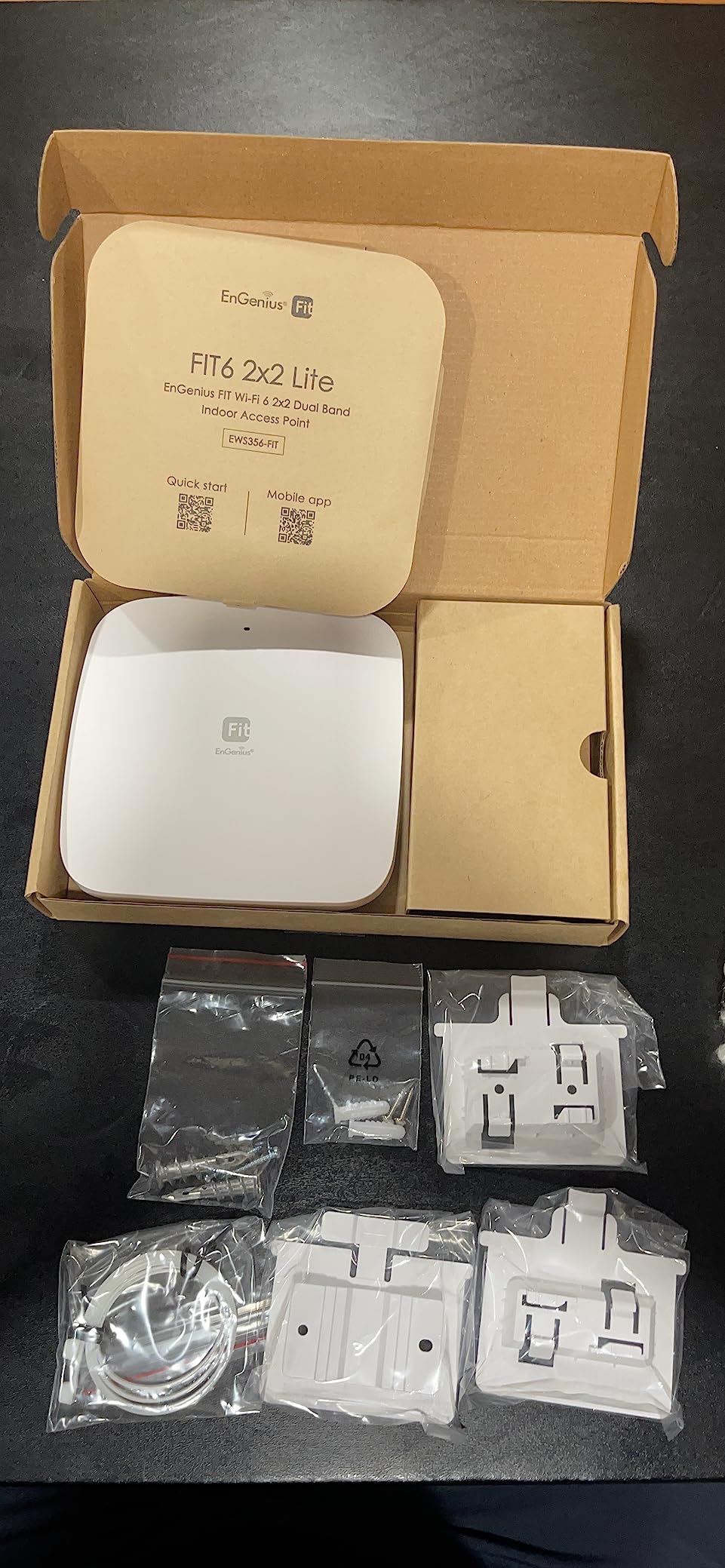 EnGenius Wi-Fi 6 [EWS356-FIT] Dual Band AX3000 | Cloud & App & OnPrem Control Options | WPA3, MU-MIMO, Mesh & Seamless Roaming - Power Adapter not Included customer photo 1