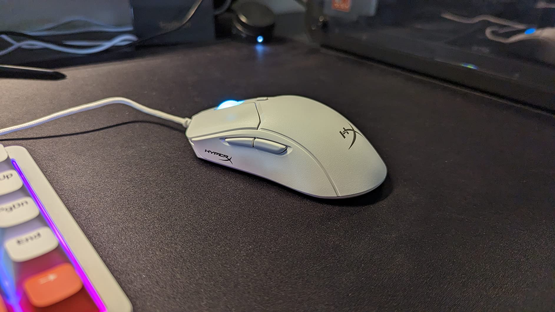 HyperX Pulsefire Haste 2 - Wired Gaming Mouse- Ultra Lightweight, 53g, 8000Hz Polling Rate, Precision Sensor, Hyperflex 2 Cable, Plug and Play - Black customer photo 1