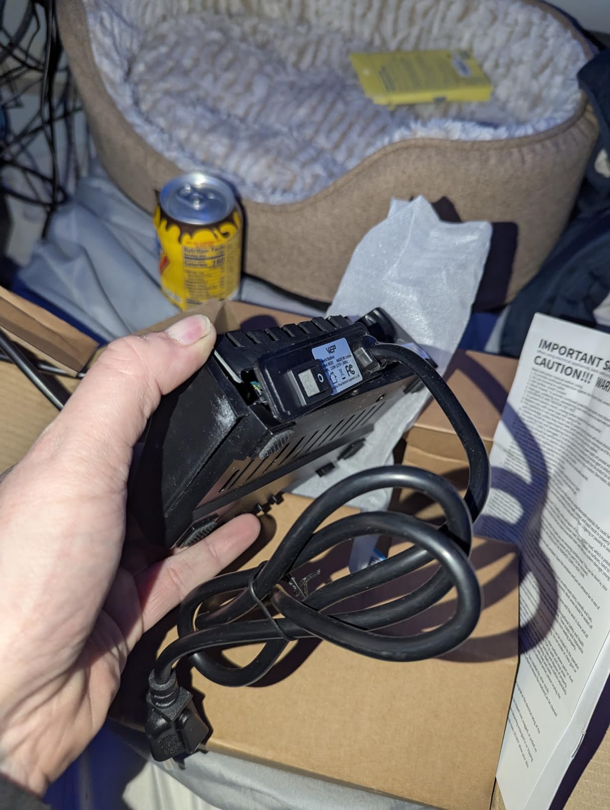 WEP 882D Soldering Iron Station 2-IN-1 SMD Hot Air Rework Station with 2 Spools of Solder Wire, 5 Soldering Tips, 3 Hot Air Nozzles, Brass Wool Tip Cleaner, Tweezers, Desoldering pump customer photo 2