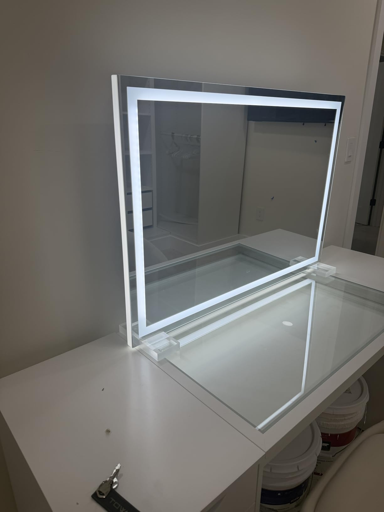 ROLOVE Vanity Mirror with Lights, 12.6
