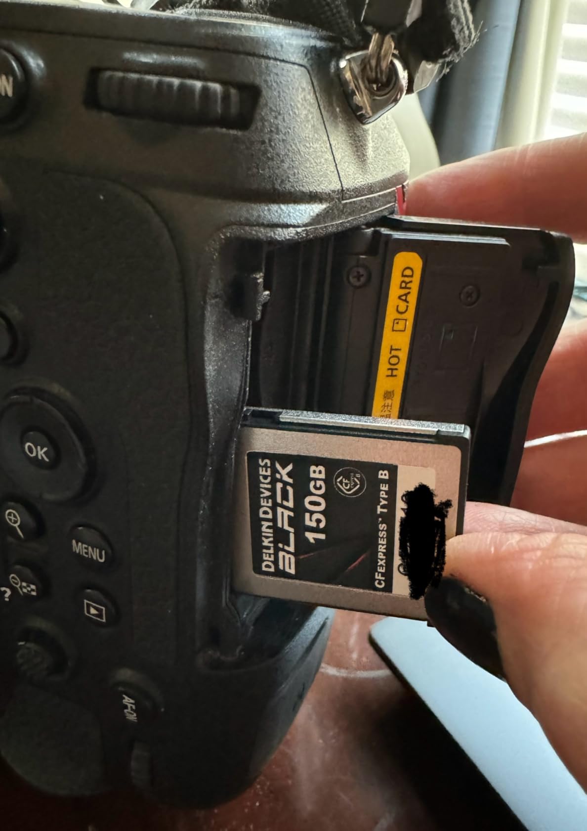 Delkin Devices BLACK CFexpress Type B Memory Card, up to 1725MB/s Read, 1530MB/s Write, for Professional Video and Photography (150GB) customer photo 1