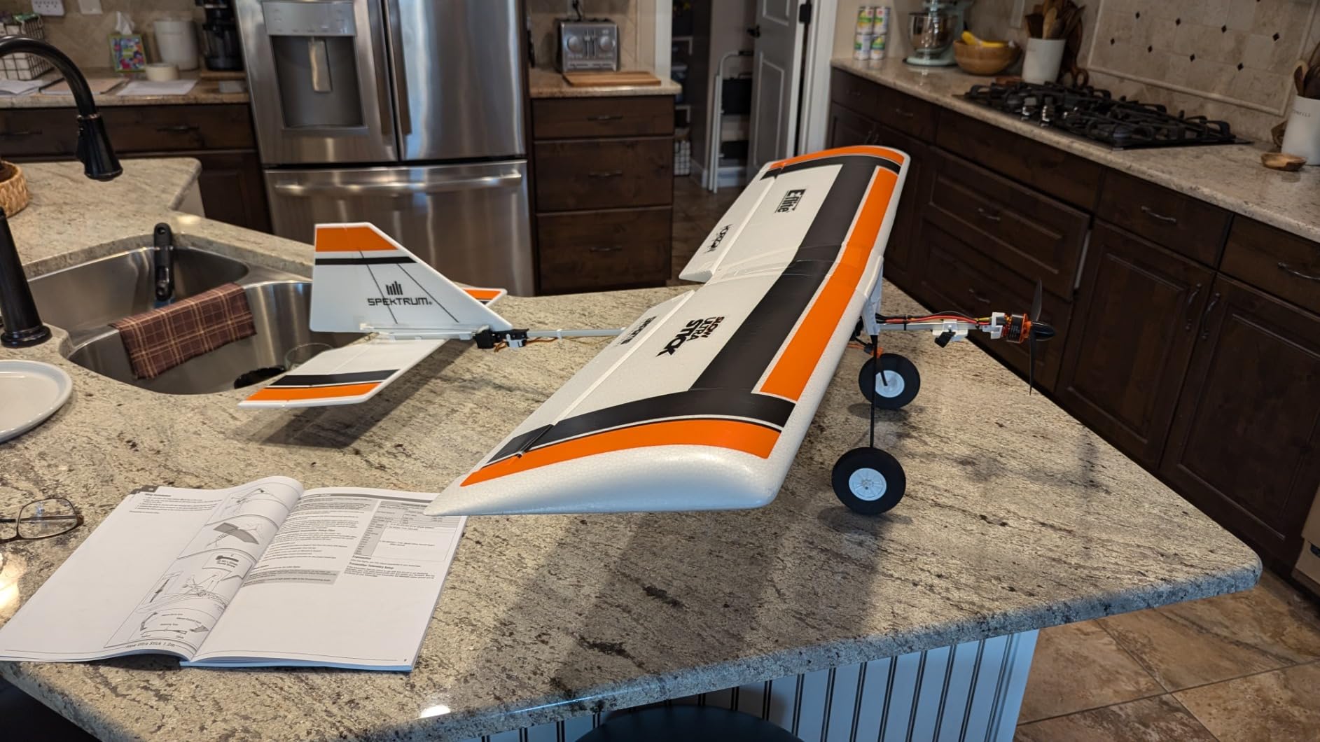 E-flite RC Airplane Slow Ultra Stick 1.2m BNF Basic Transmitter Battery and Charger Not Included with AS3X and Safe Select EFL0350 Airplanes Bind and Fly Electric Hobby customer photo 1