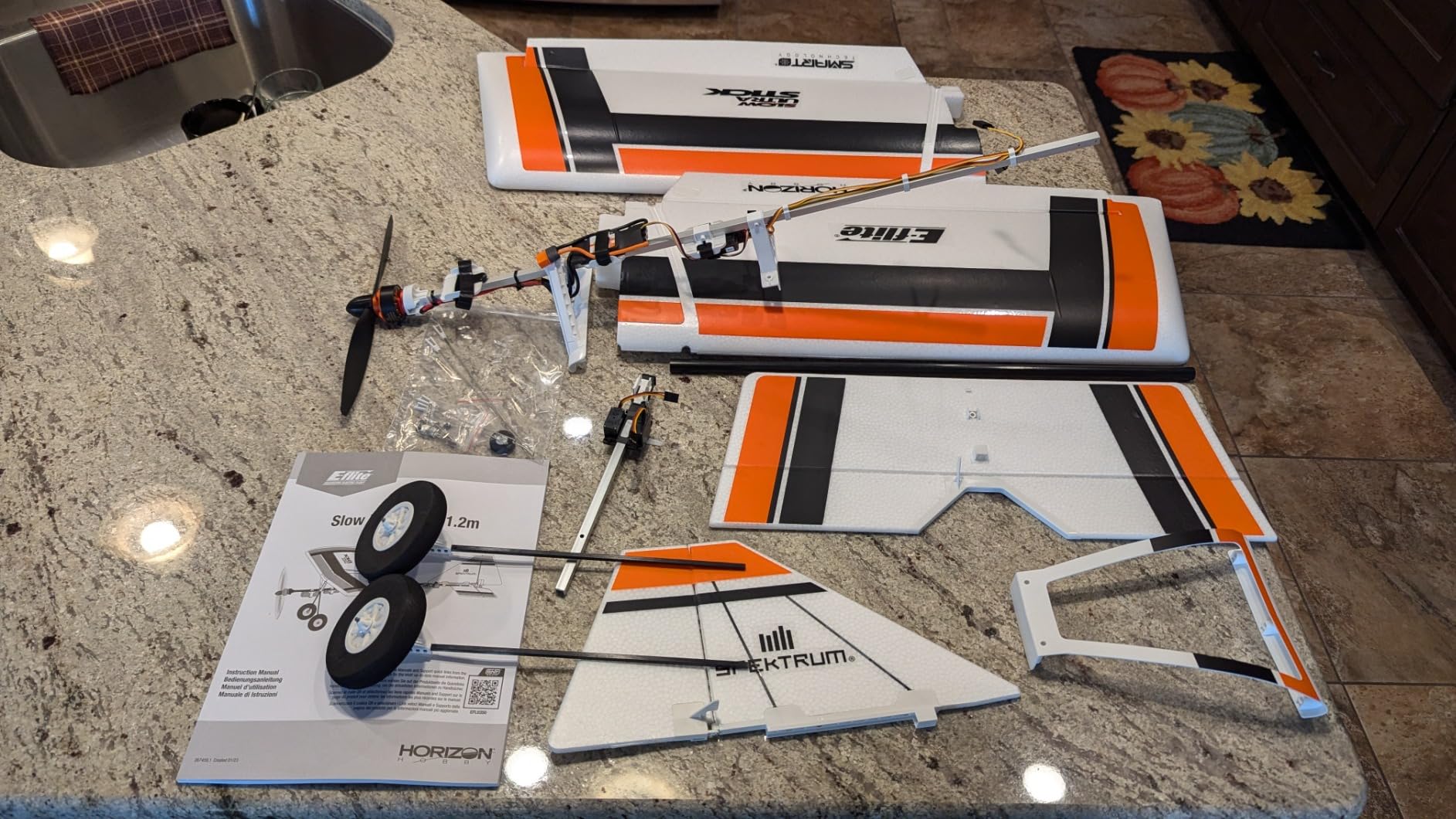 E-flite RC Airplane Slow Ultra Stick 1.2m BNF Basic Transmitter Battery and Charger Not Included with AS3X and Safe Select EFL0350 Airplanes Bind and Fly Electric Hobby customer photo 2