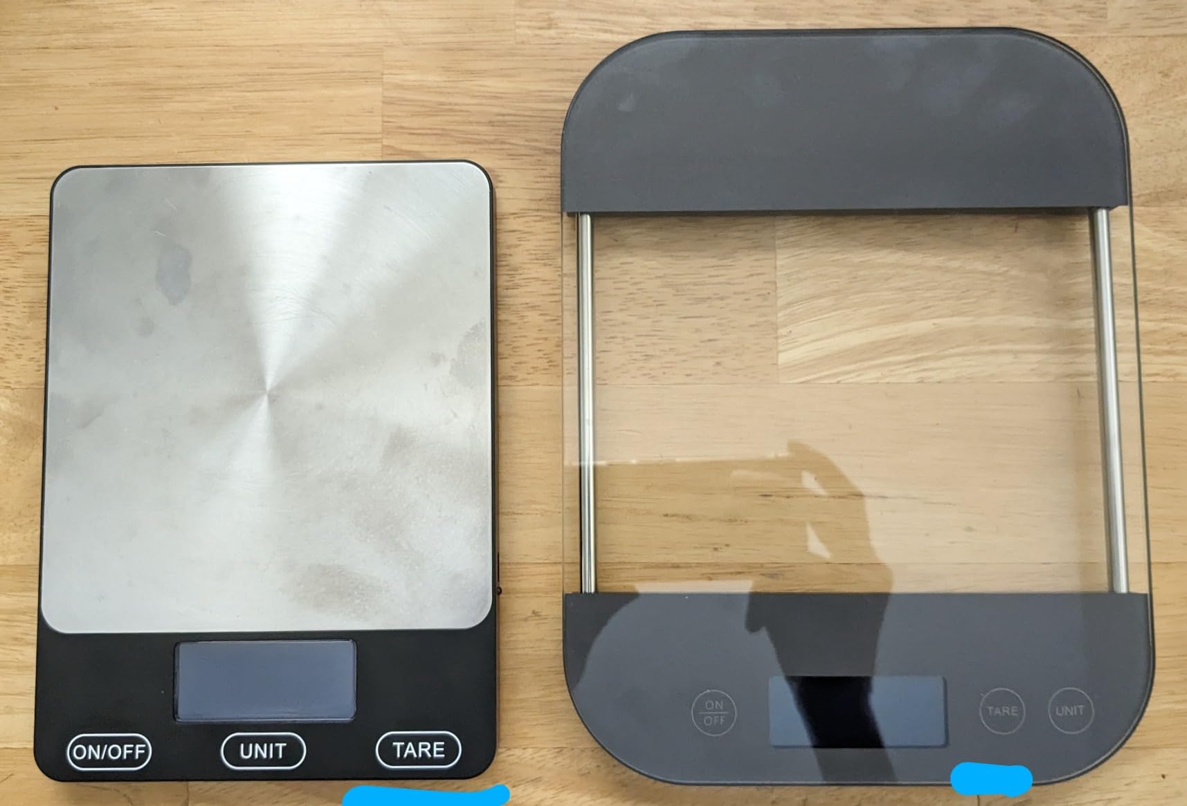 Food Scale -33lb Digital Kitchen Scale for Food Ounces Grams Rechargeable 304 Stainless Steel, Batteries and Type-C Charging | Perfect for Meal Prep, Cooking, and Baking, Black customer photo 1