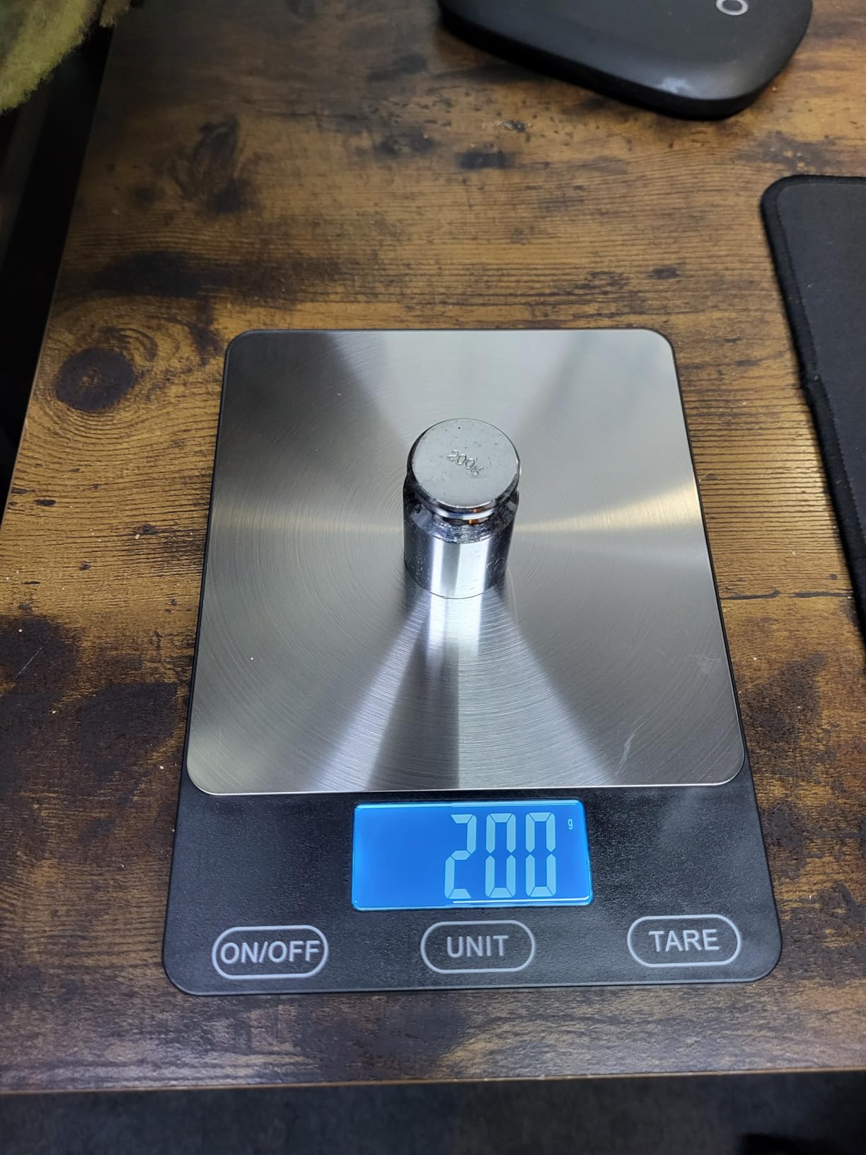 Food Scale -33lb Digital Kitchen Scale for Food Ounces Grams Rechargeable 304 Stainless Steel, Batteries and Type-C Charging | Perfect for Meal Prep, Cooking, and Baking, Black customer photo 2