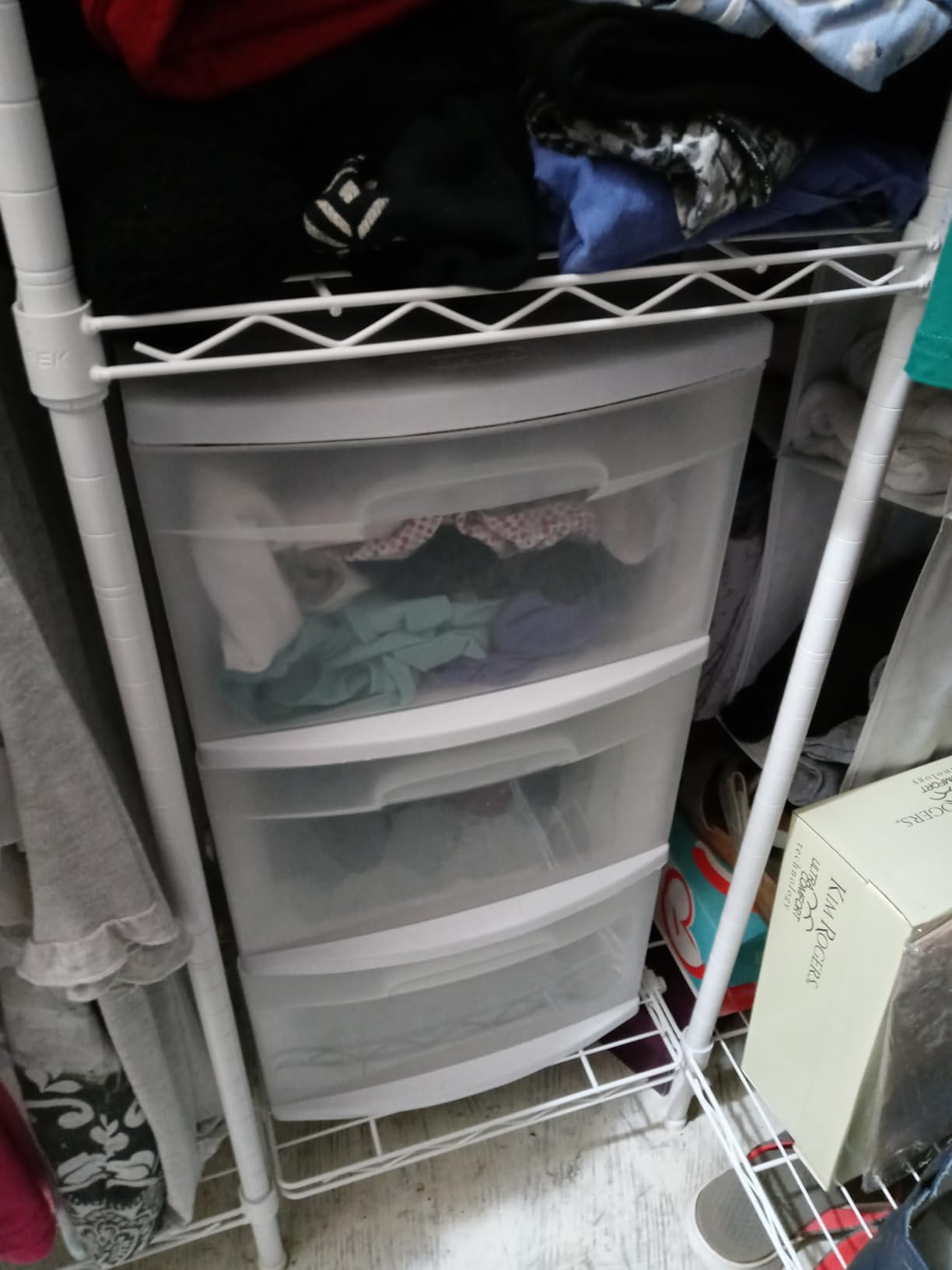 VIPEK V50 Heavy Duty Clothes Rack, Extra Large Freestanding Garment Rack with Adjustable Shelves, Open Closet Storage System for Bedroom, Reach-in/Walk-in Closet, 1300 lbs Capacity, Black customer photo 2