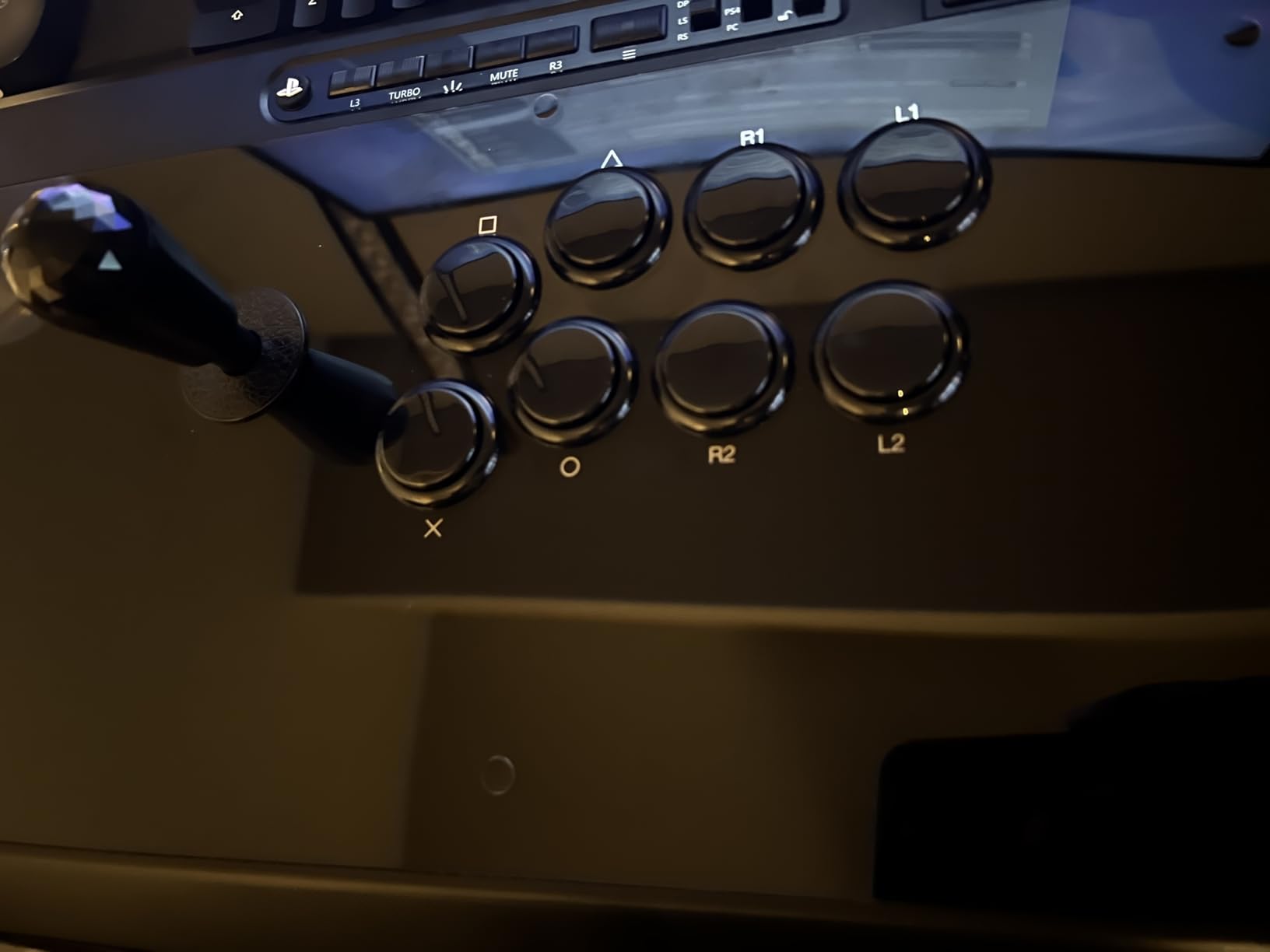 Qanba Q7 Obsidian 2 Wired Joystick for PlayStation 5/4 and PC customer photo 2