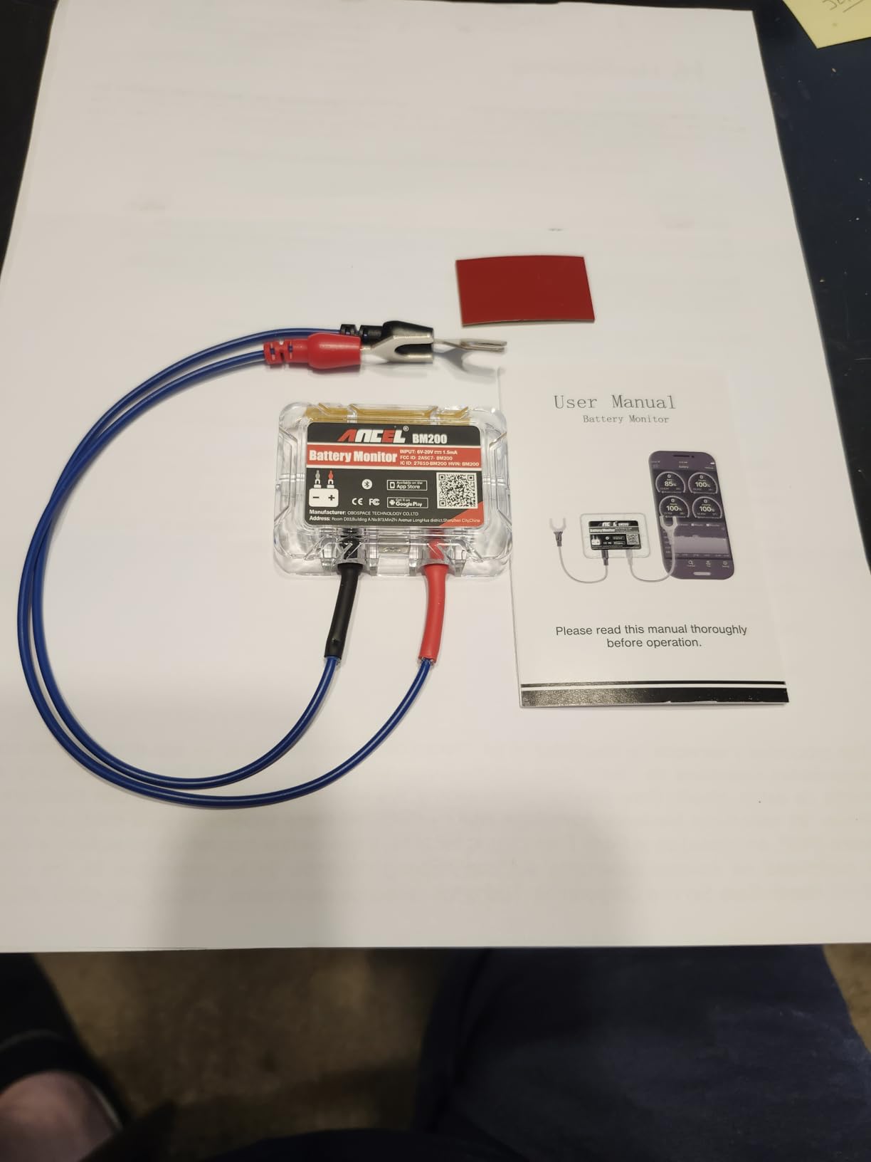 ANCEL BM200-US Car Battery Tester 12V Automotive Battery Monitor Bluetooth Auto Battery Load Tester with Cranking Charging Test Alarm Record Voltage History Voltmeter for Car/RV/Motorcycle/Truck/Boat customer photo 2