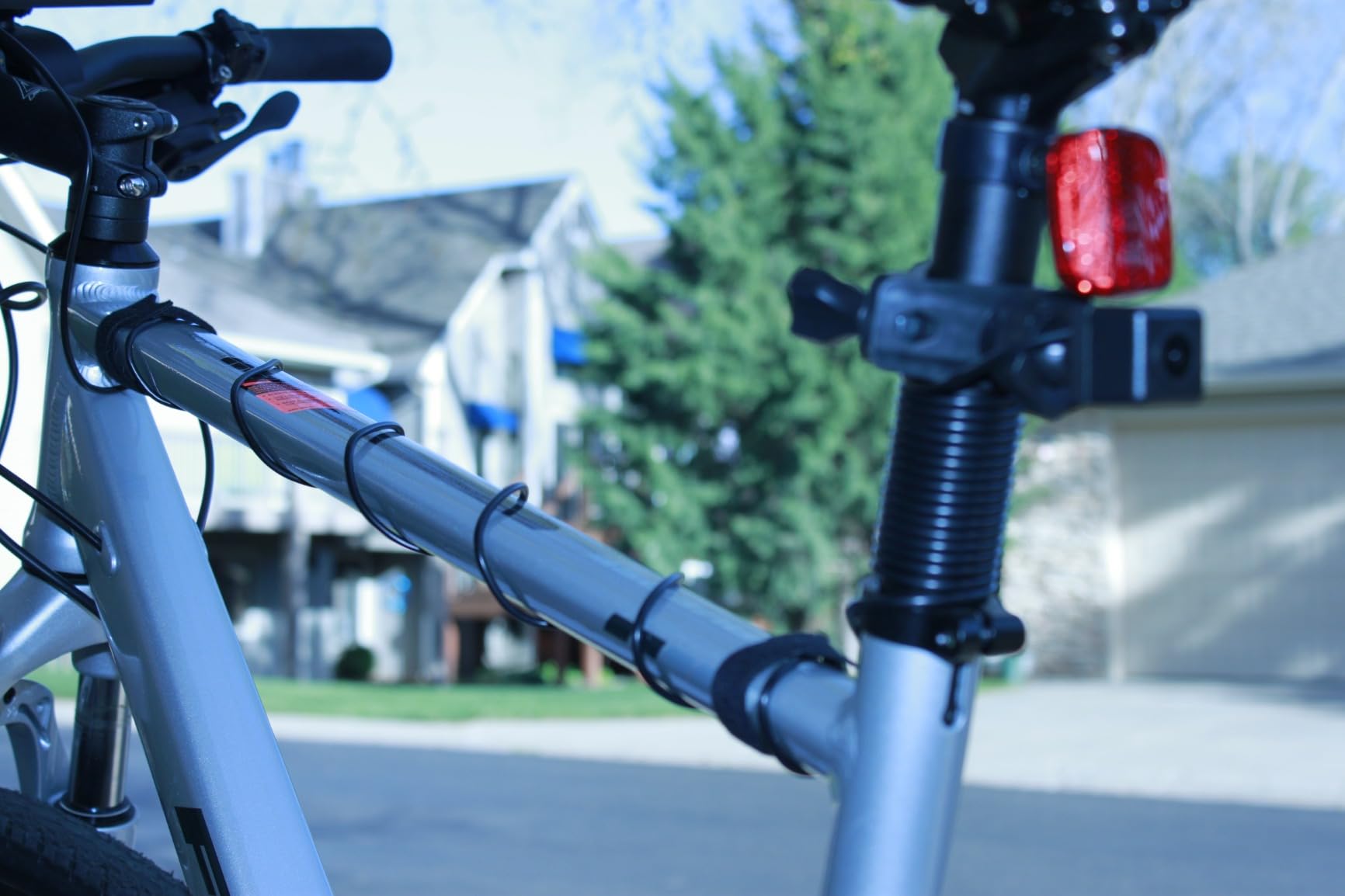 Bike Mirror Camera with 115°Wide Angle, 4.3