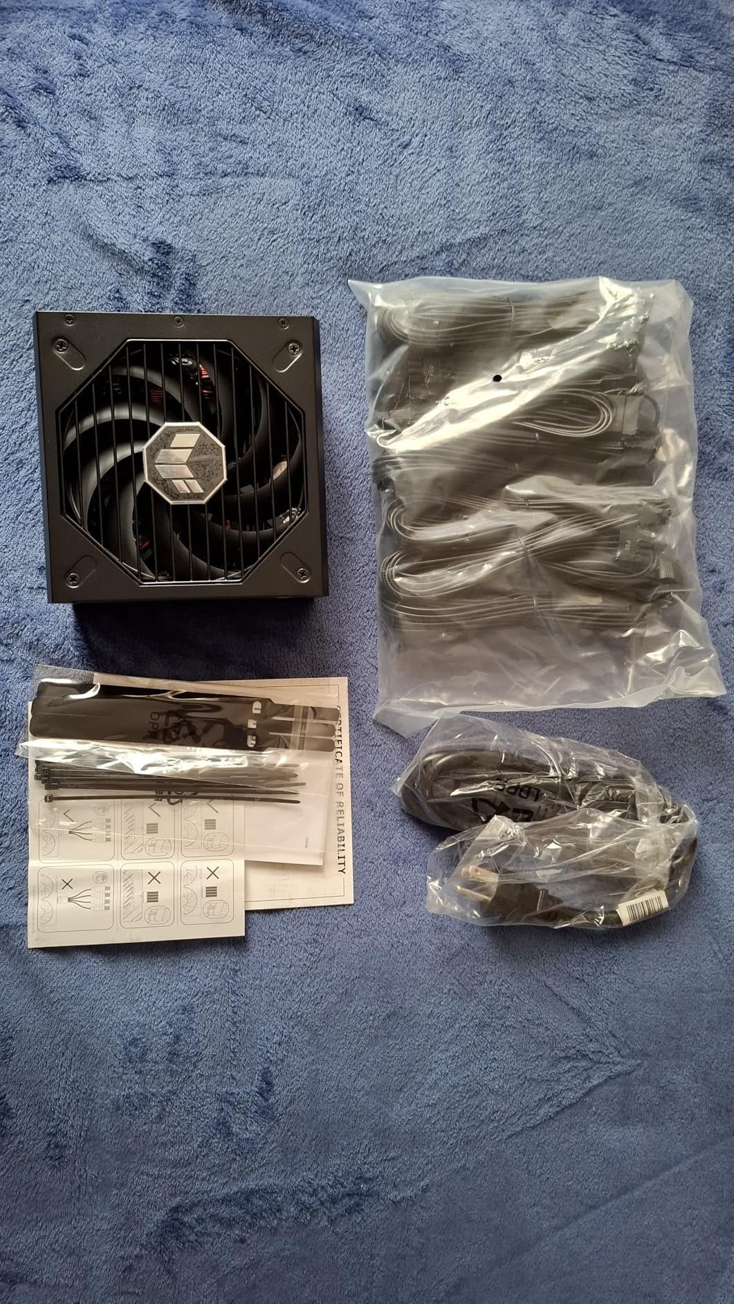 ASUS TUF Gaming 1000W Gold (1000 Watt, ATX 3.0 Compatible Fully Modular Power Supply, 80+ Gold Certified, Military-Grade Components, Dual Ball Bearing, Axial-tech Fan, PCB Coating, 10 Year Warranty) customer photo 2