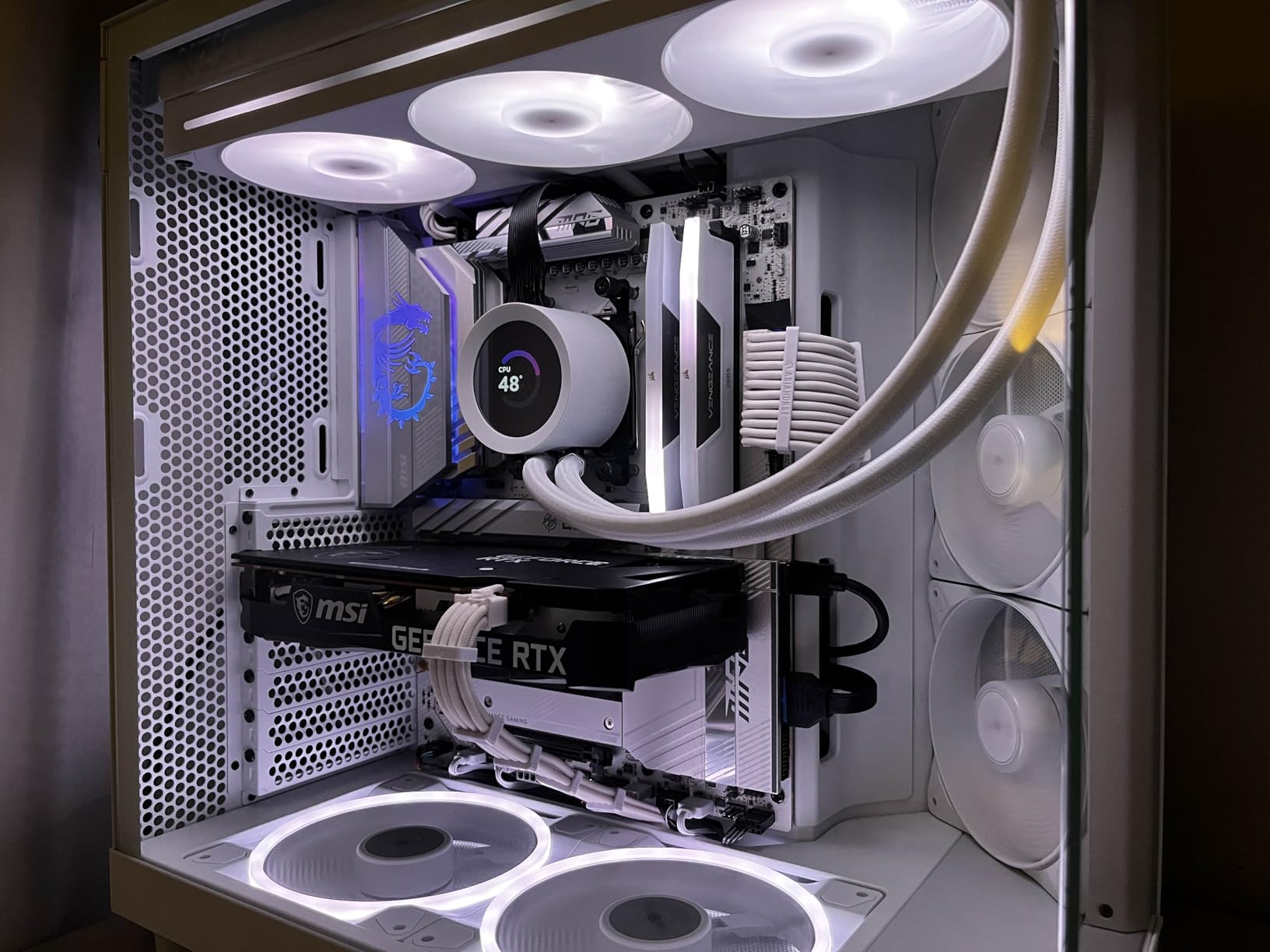 be quiet! Light Wings White 140mm PWM High Speed Triple Pack Premium ARGB Cooling Fan | 4-Pin | BL103 customer photo 1