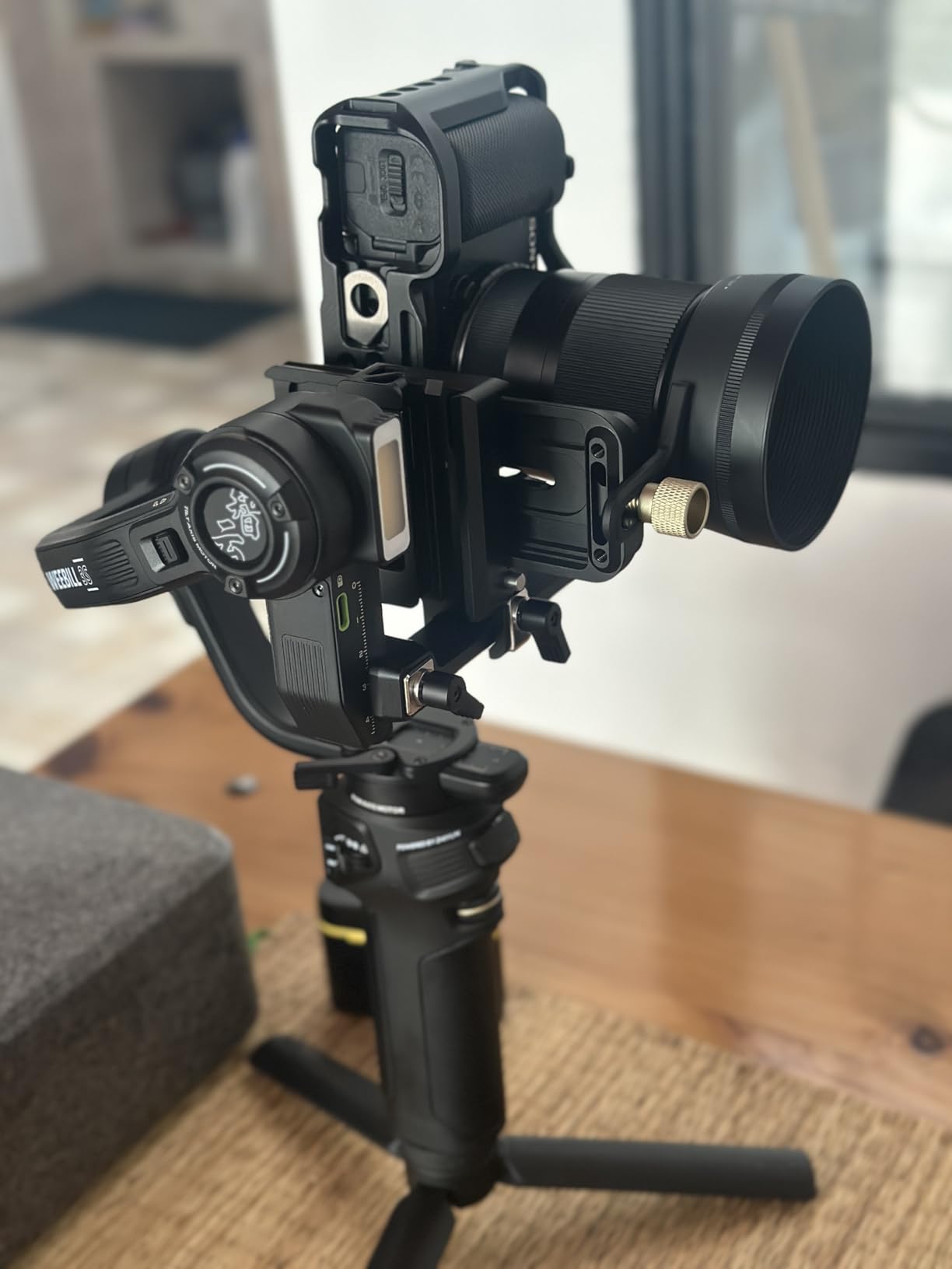 Zhiyun Weebill 3S Gimbal Stabilizer for DSLR and Mirrorless Camera Canon/Nikon/Sony/Panasonic/Fujifilm, Fill Light, Native Vertical Shooting customer photo 1