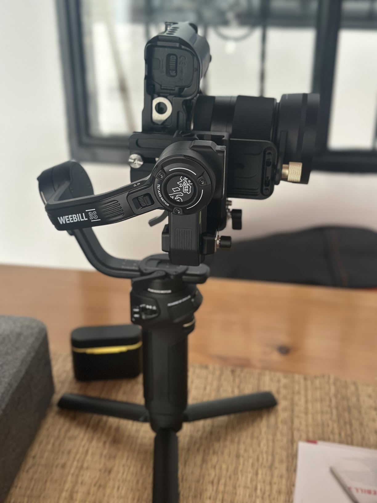 Zhiyun Weebill 3S Gimbal Stabilizer for DSLR and Mirrorless Camera Canon/Nikon/Sony/Panasonic/Fujifilm, Fill Light, Native Vertical Shooting customer photo 2