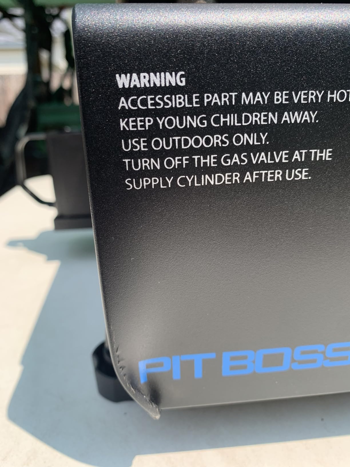 Pit Boss 10960 2-Burner Tabletop Griddle, Black customer photo 2