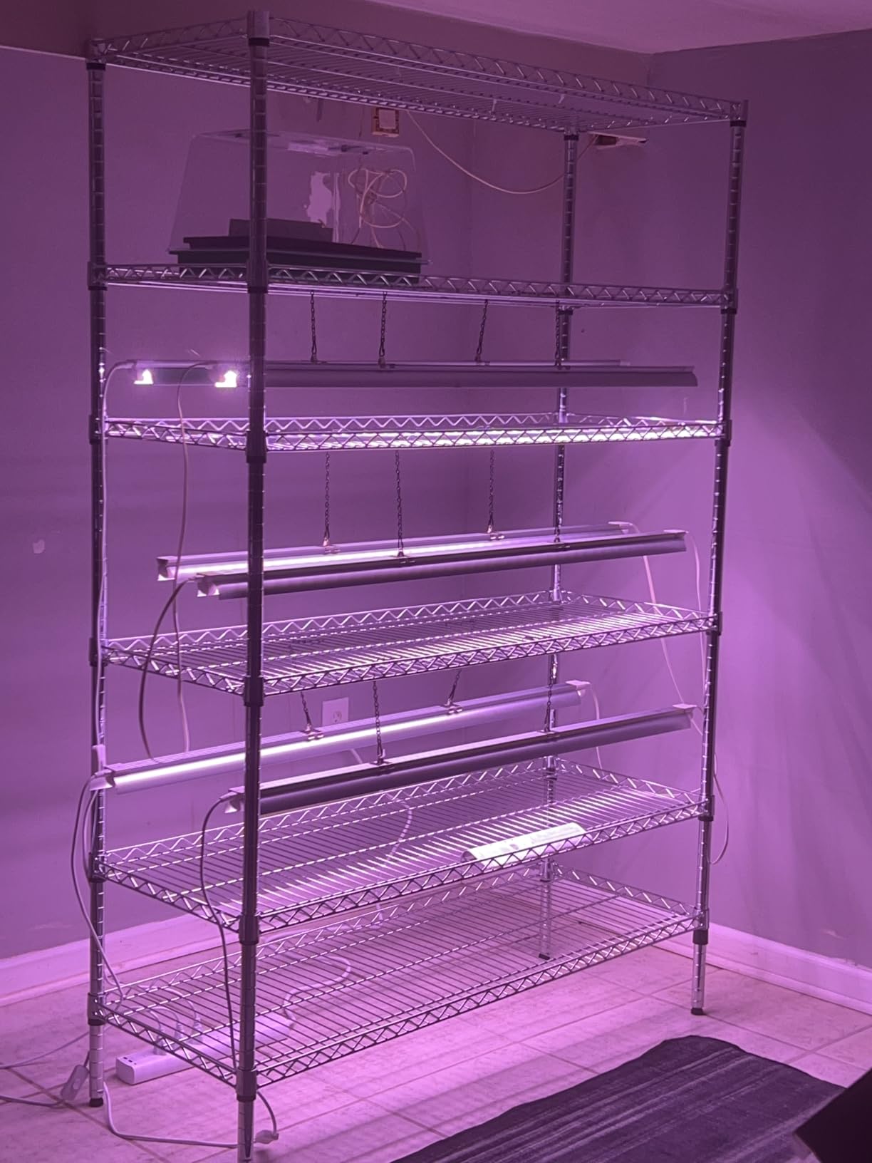 Amazon Basics Smart Plug Power Strip with 6 Individually Controlled Outlets and 3 USB Ports (2 USB-A and 1 USB-C), WiFi, Works with Alexa Only, 2.4 GHz, No Hub Required customer photo 1