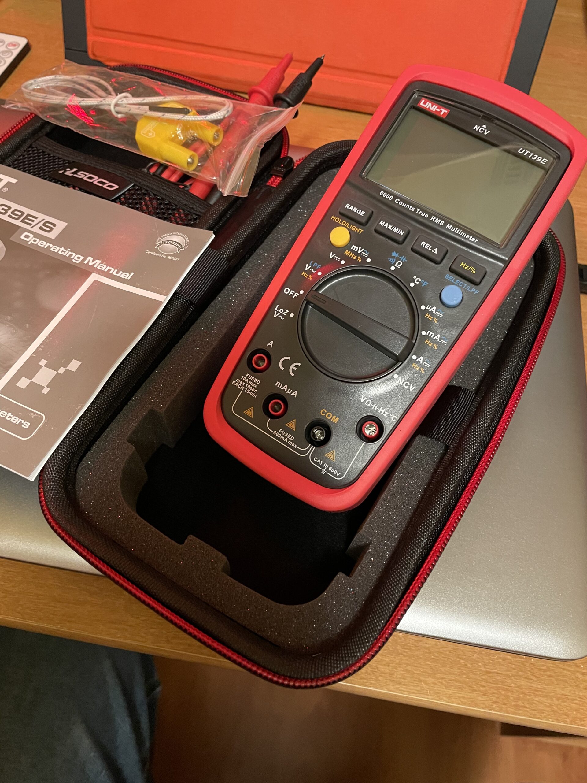 UNI-T Multimeter Tester True RMS UT60BT Temperature Measurement,NCV,Duty Cycle,Diode Test,Digital Voltmeter & Ohm Meter,Smart Multimeter 1000V for Electrical Troubleshooting customer photo 2