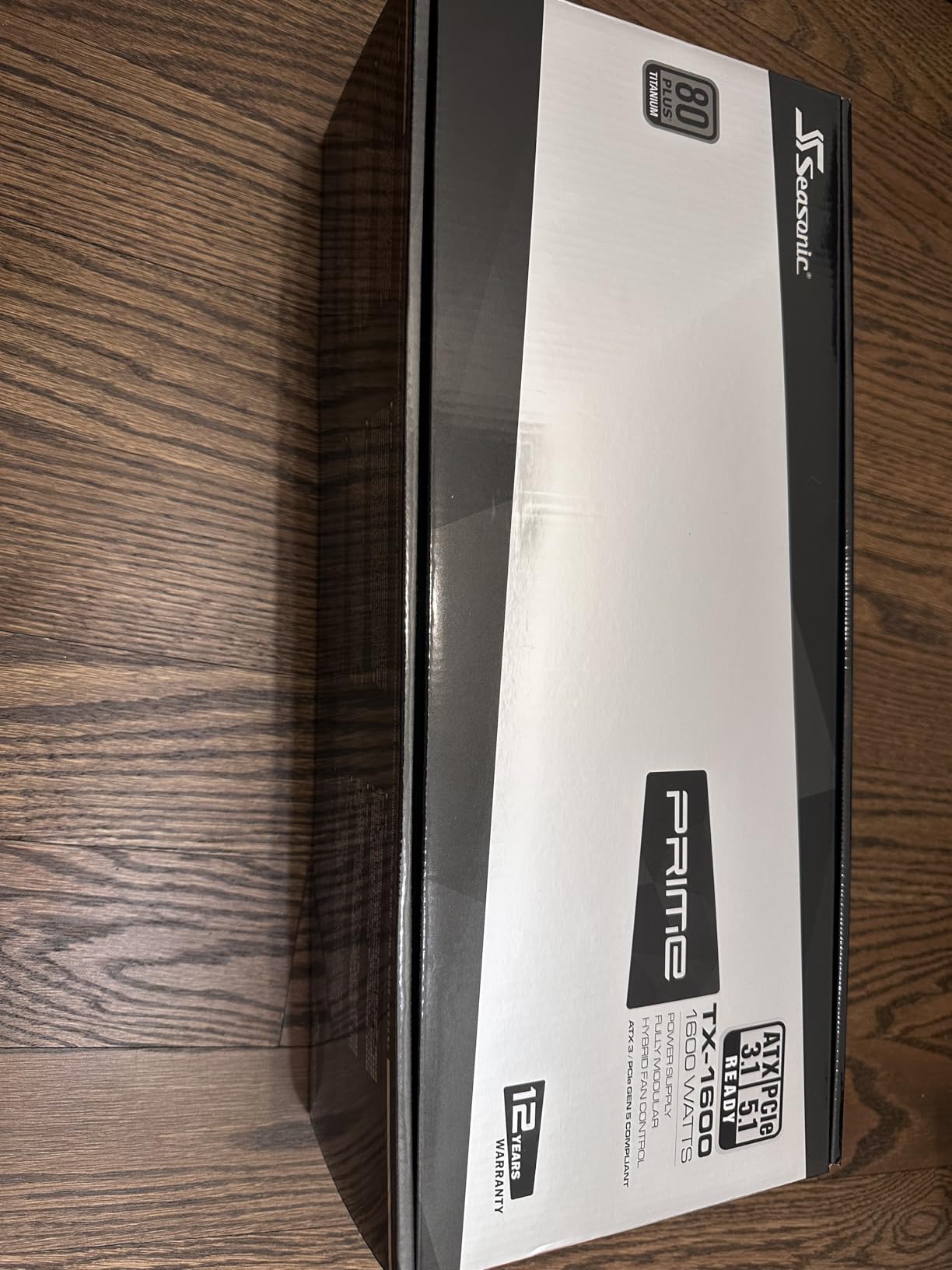 Seasonic PRIME PX 1600W Power Supply ATX 3.1 PCIe 5.1 (12V-2x6) 12 Years Warranty 80+ Platinum Fully Modular RTX 5090 AMD RX 9000 Ready AI Workstation customer photo 2