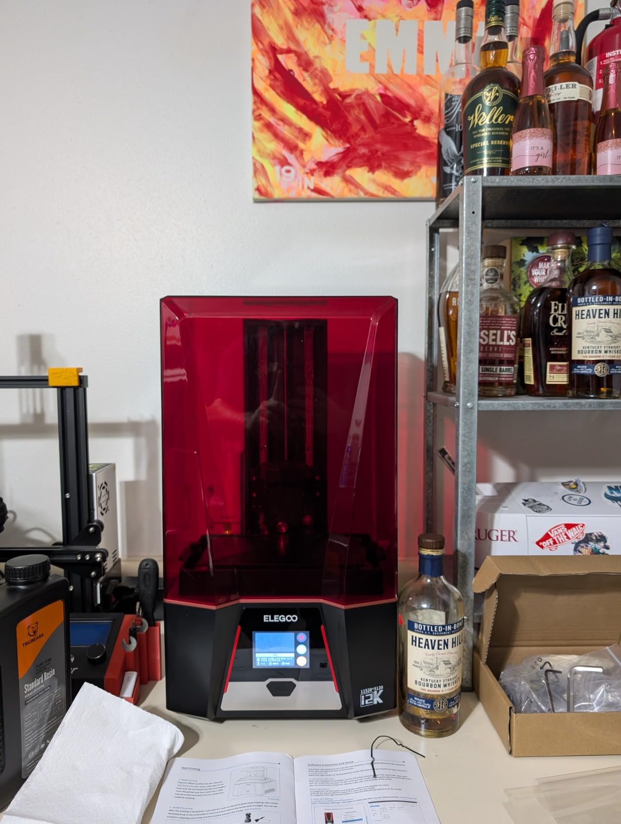 ELEGOO Saturn 3 MSLA 12K 3D Printer, Desktop Resin 3D Printer with 10-Inch Monochrome LCD, Voxeldance Tango Slicer, Large Printing Size of 8.62x4.84x9.84 inches customer photo 2