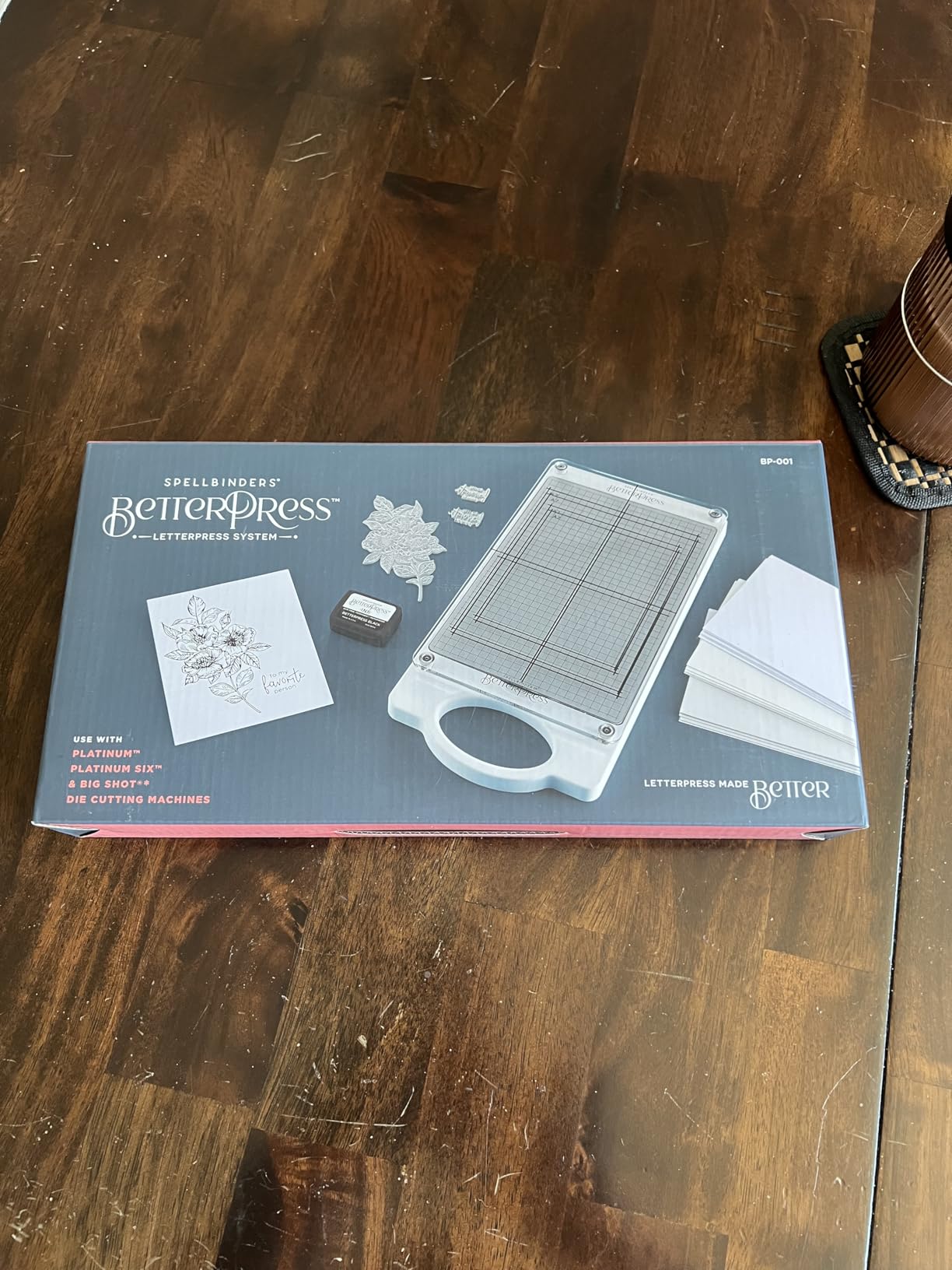 Spellbinders BetterPress Letterpress Machine for Cardmaking and Paper Crafts BP-001 (Betterpress Letterpress Machine) customer photo 2