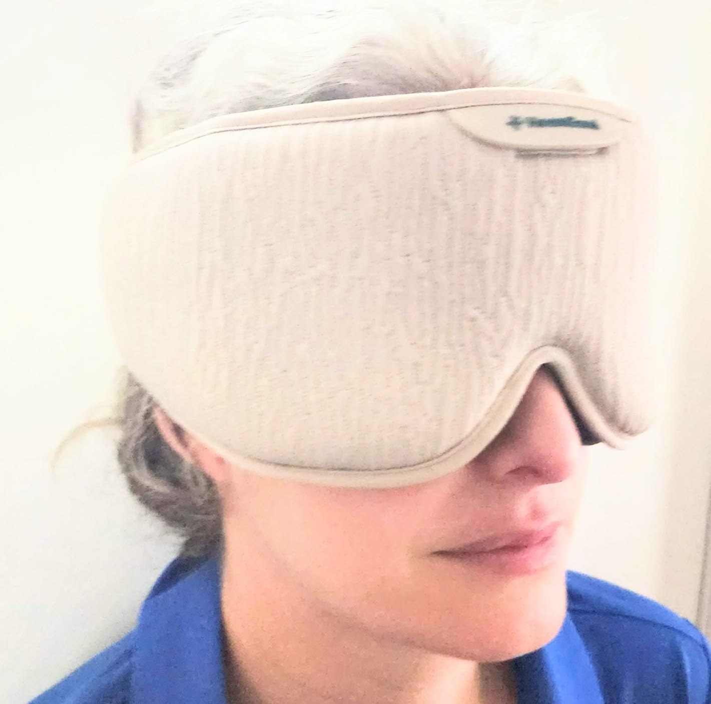 HoomBand Ultimate | Wireless Sleep Headphones Bluetooth 5.2 | 100% Blackout Mask | Sound Therapy, Free Hypnotic Stories, Meditation, White Noise | Adjustable Headband | Magnetic Cable customer photo 1