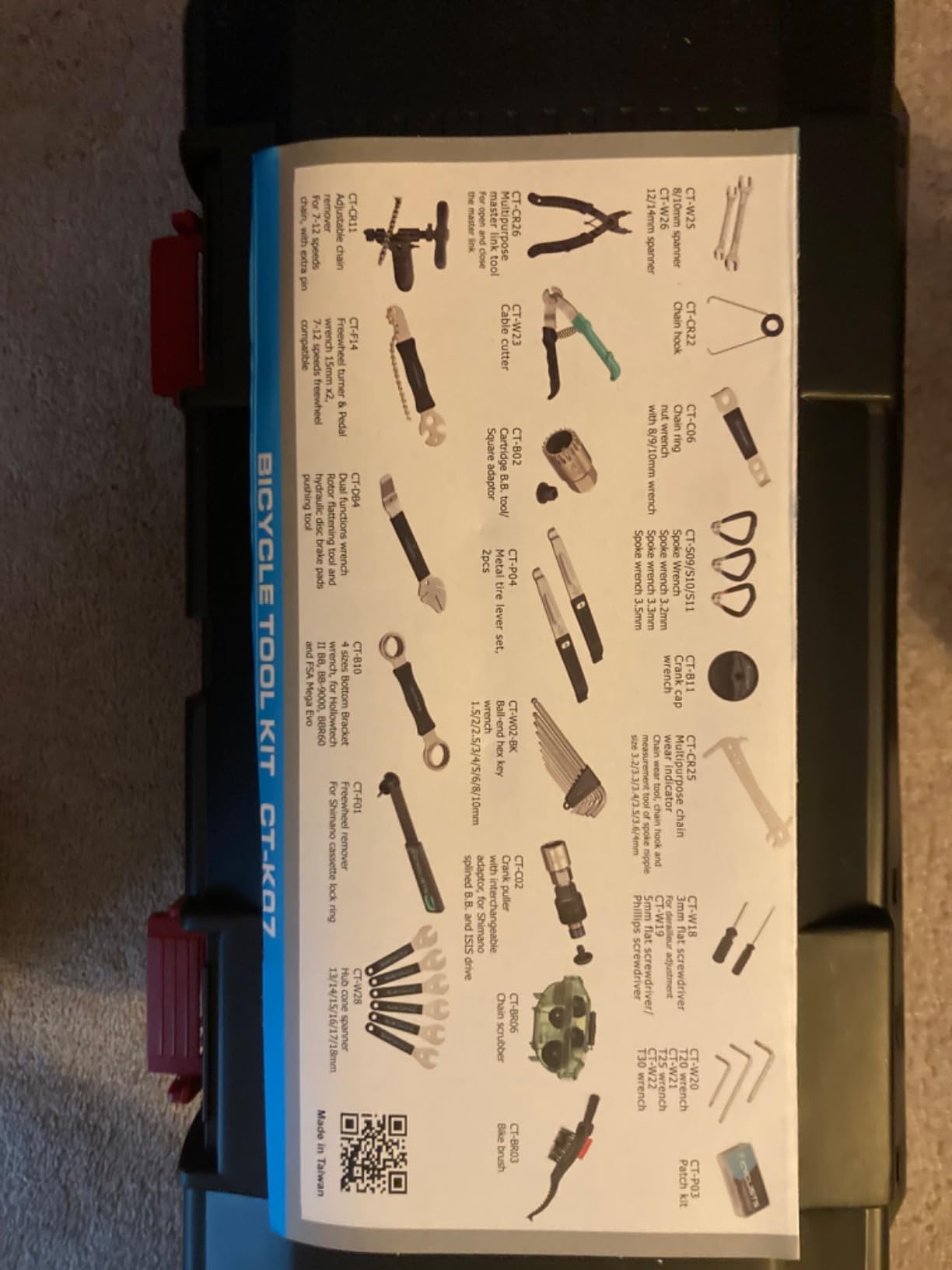 Bike Tool Kit with Storage Case - 35 PCS Bicycle Repair Tool Set Portable customer photo 2