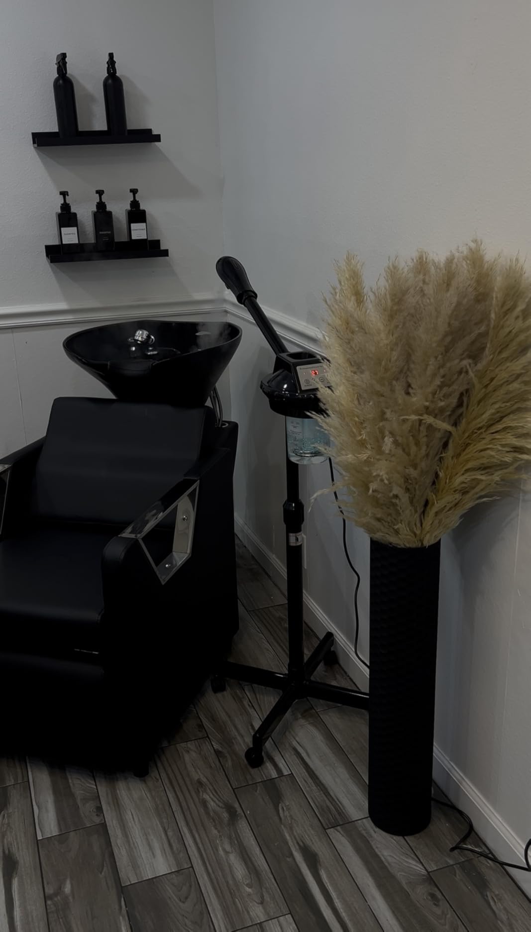 Polar Aurora Backwash Chair Adjustable ABS Plastic Shampoo Bowl Sink with Leg Support for Spa Beauty Salon customer photo 1