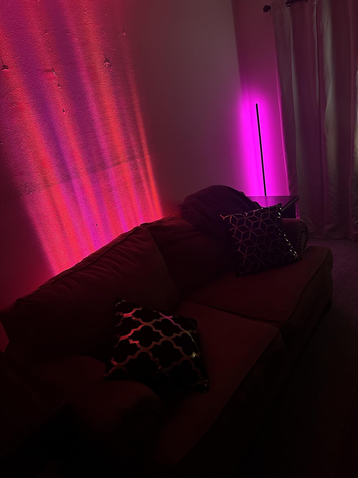 TACAHE RGBW Dynamic Wave Wall Light - Flowing Water, Aurora Visual - Color Changing Wall Washer Lamp with Remote & APP - Ambient Light for Living Room, Gaming Set - 39.3