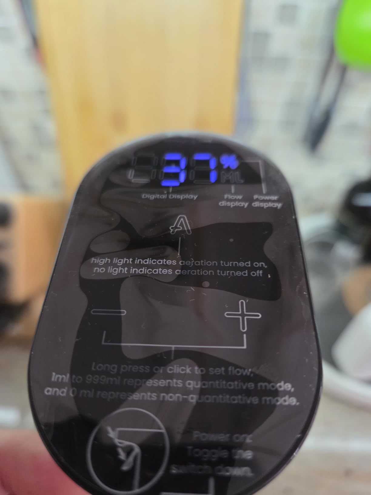 5-in-1 Electric Wine Decanter & Smart Liquor Dispenser - Easter Party Essential | Automatic Aerator with 1-999ml Precision Dosing | Easter Gift for Wine Lovers, Whiskey Enthusiasts & Hosts (Black) customer photo 1