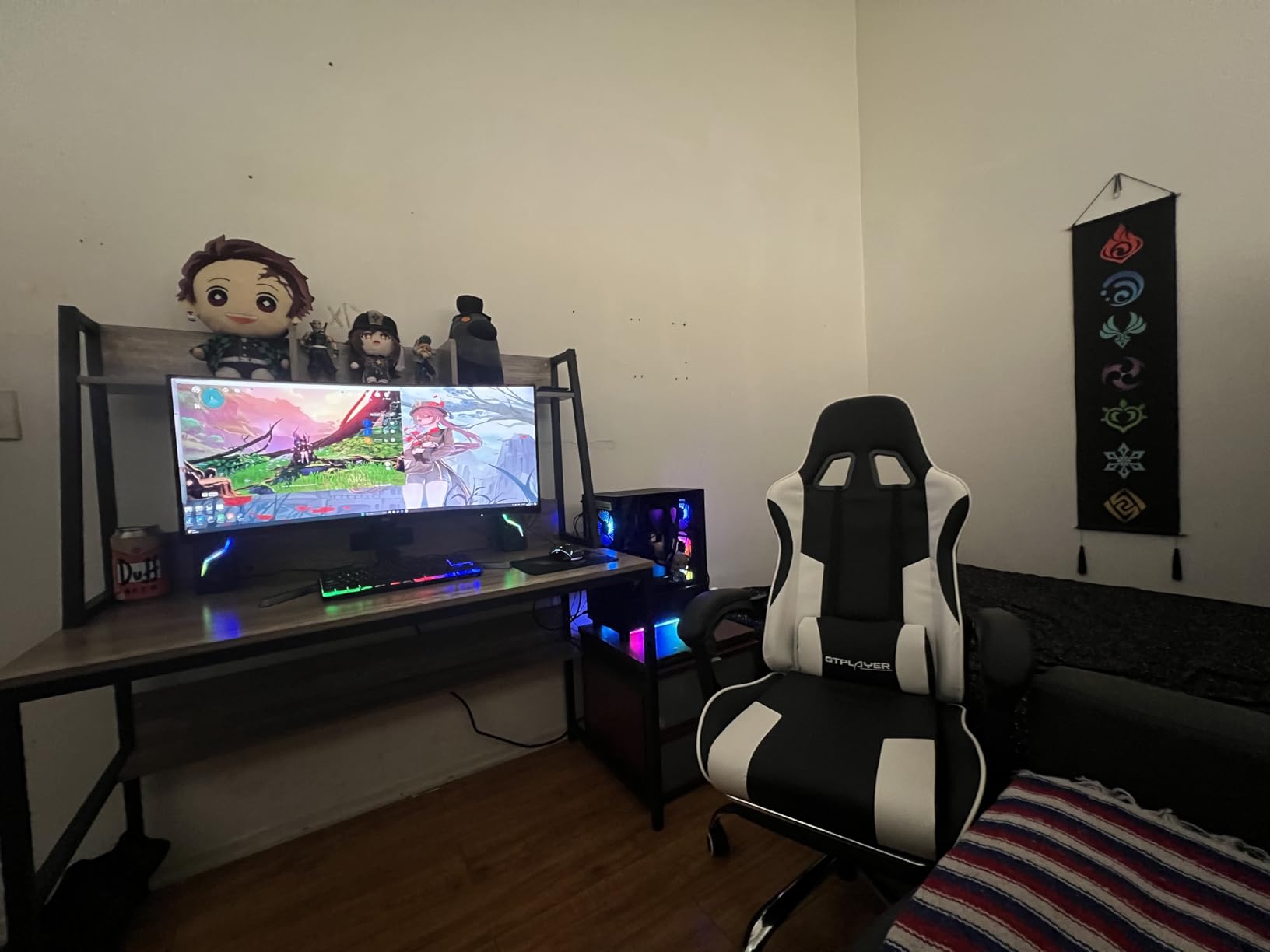 Skytech Gaming Shadow Gaming PC Desktop - AMD Ryzen 7 5700X 3.4 GHz, NVIDIA RTX 4060, 1TB NVME SSD, 16GB DDR4 RAM 3200, 600W Gold PSU, 11AC Wi-Fi, Windows 11 Home 64-bit, Black customer photo 1