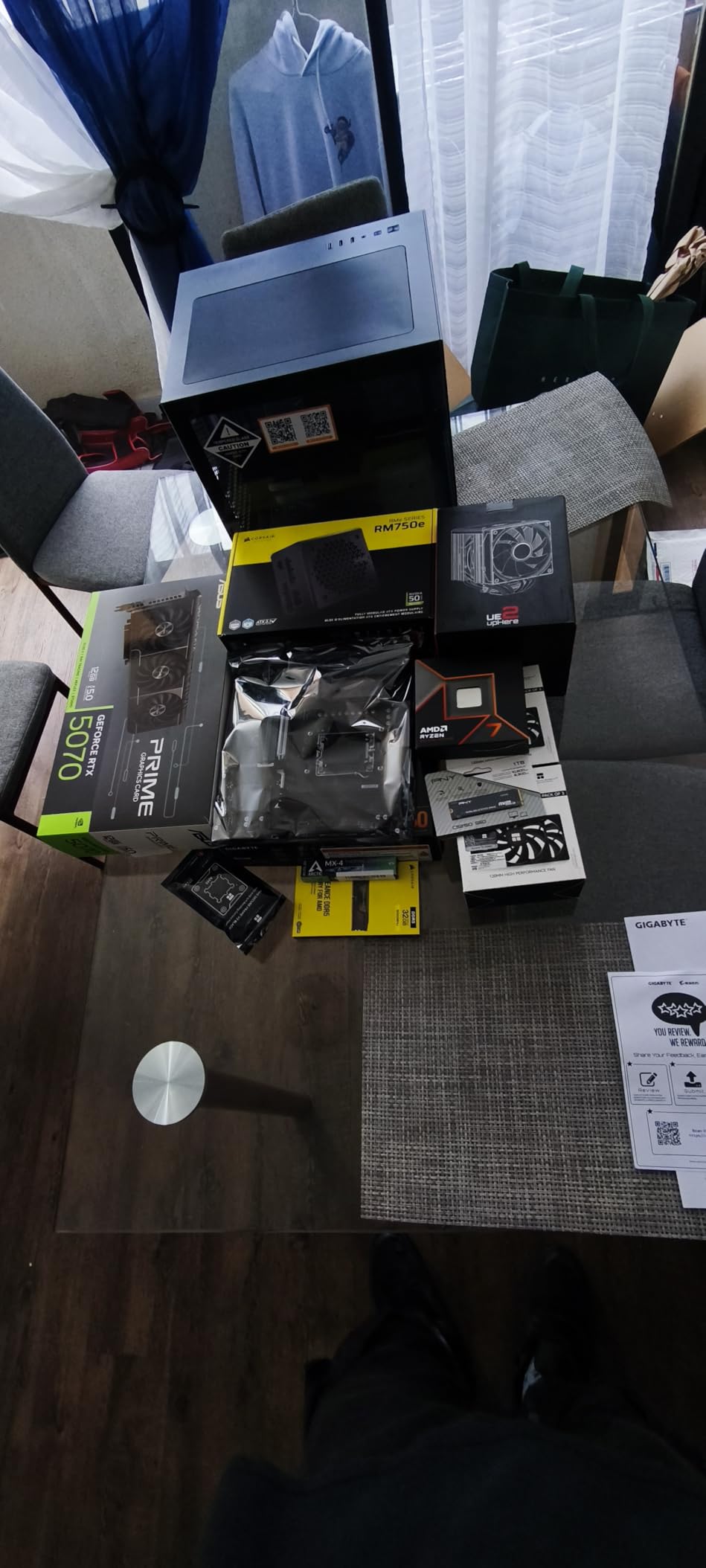 CORSAIR Vengeance DDR5 32GB (2x16GB) DDR5 6000MHz CL30 AMD EXPO Intel XMP iCUE Compatible Computer Memory - Gray customer photo 1